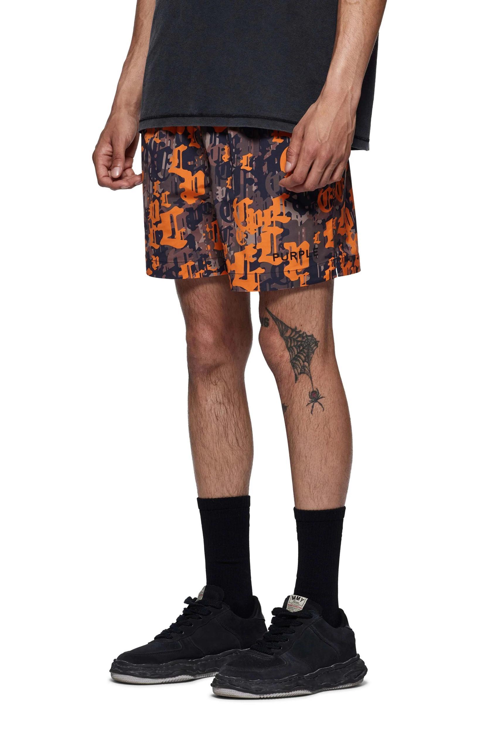 Gothic Camo All Around Shorts Male Product Image