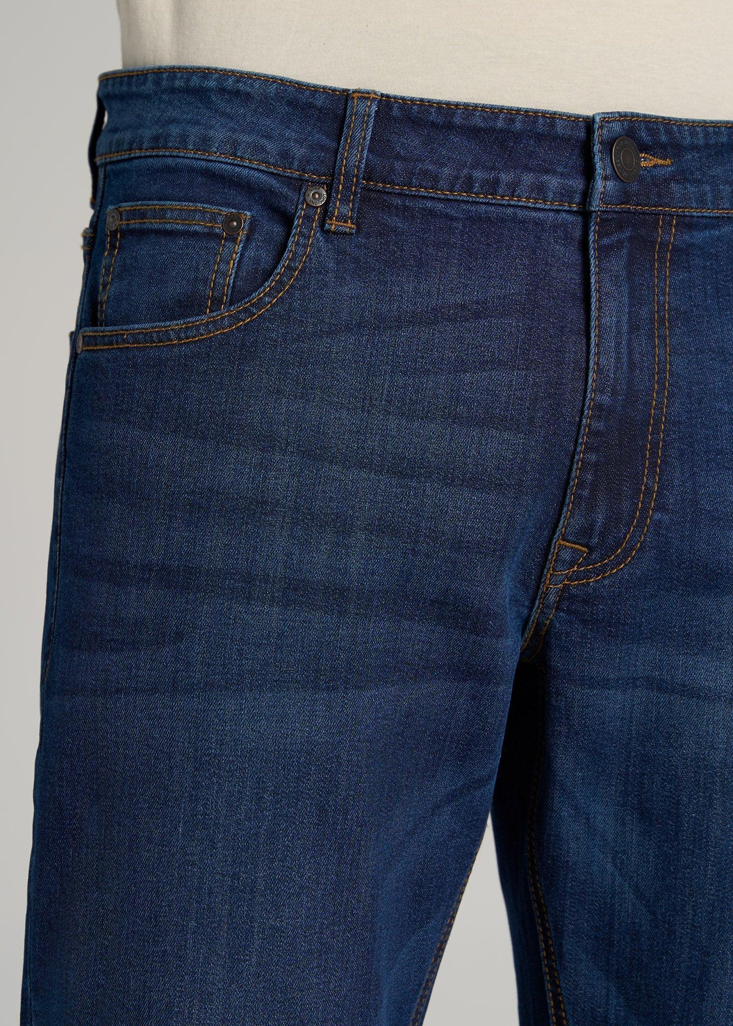 LJ&S TAPERED Jeans for Tall Men in Charger Blue Product Image