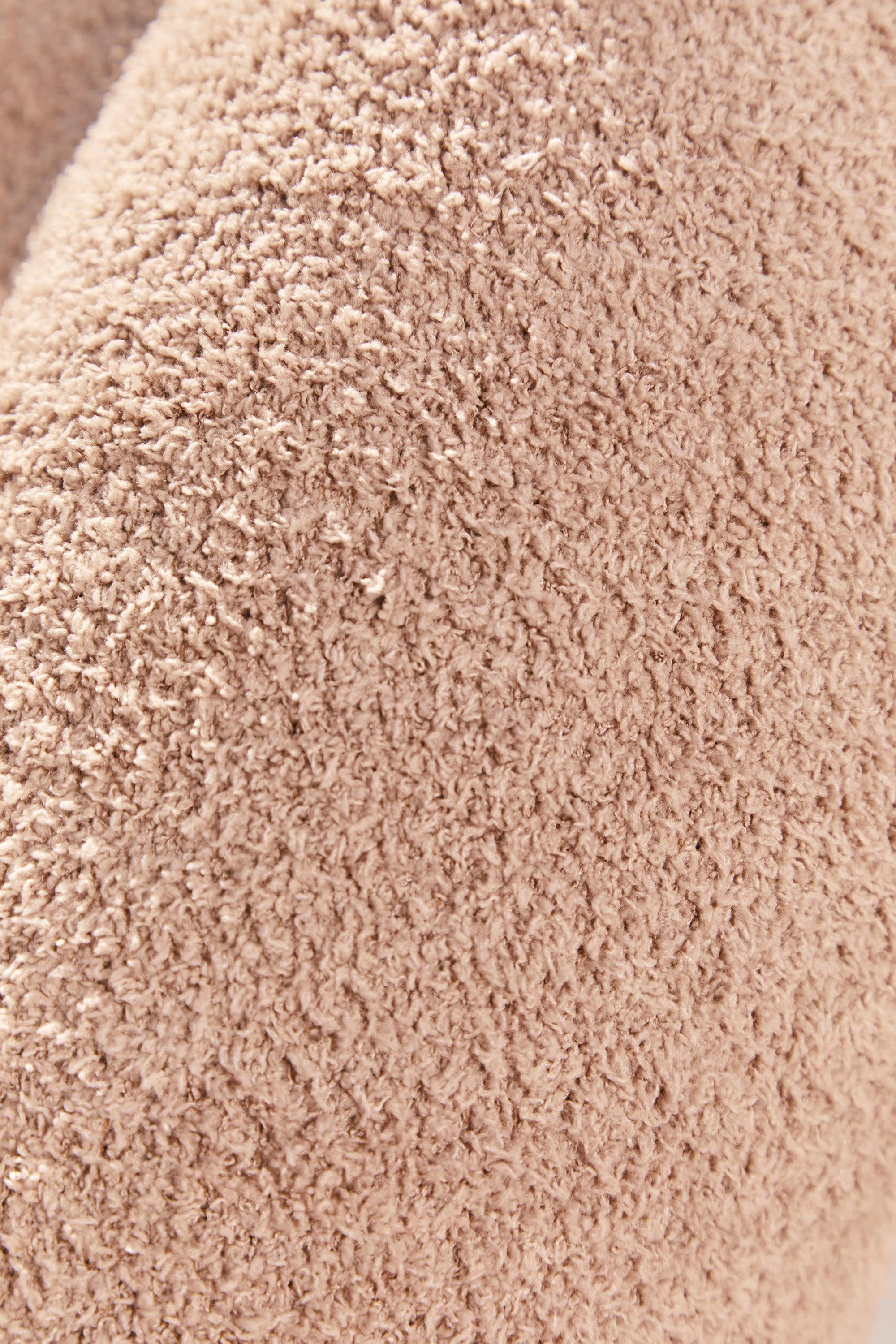Cosy V Neck Tank Top in Sand Product Image