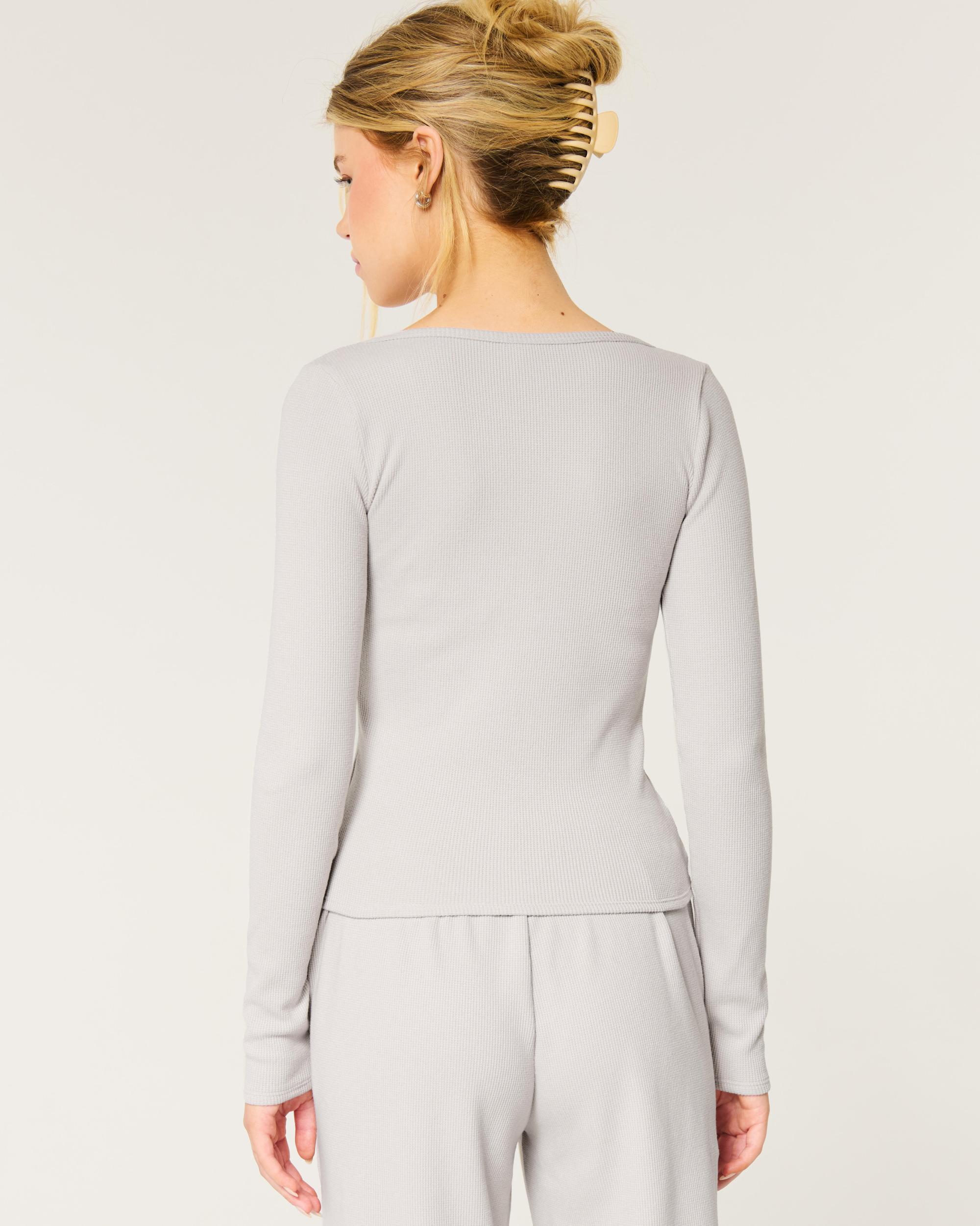 Gilly Hicks Cozy Waffle Henley Product Image