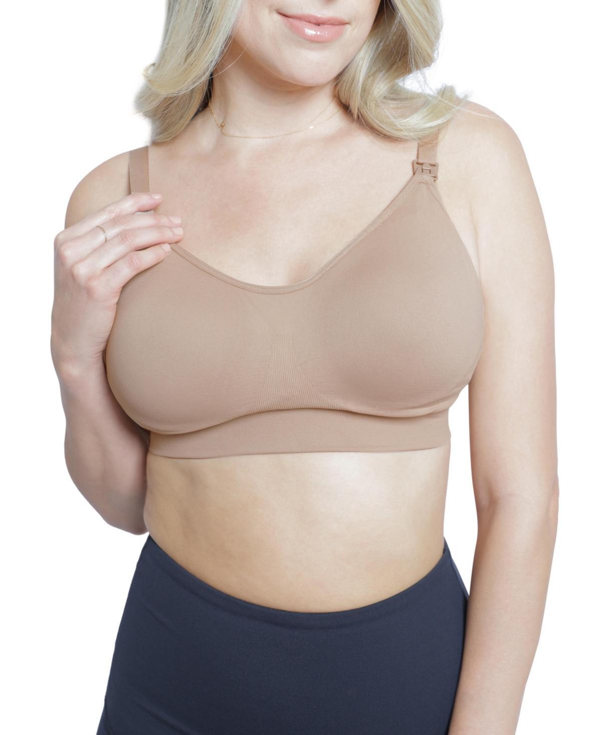 Ingrid & Isabel Cooling Nursing Pumping Bra Honey XL Product Image