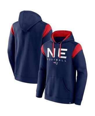 Men's Fanatics Branded Navy New England Patriots Call The Shot Pullover Hoodie, Size: 2XL, Blue Product Image