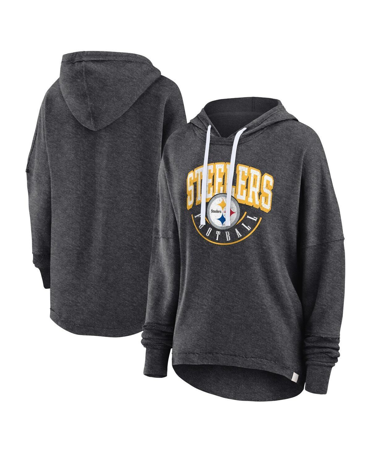 Women's Fanatics Branded Navy Tennessee Titans Lounge Helmet Arch Pullover Hoodie, Size: Small, Blue Product Image