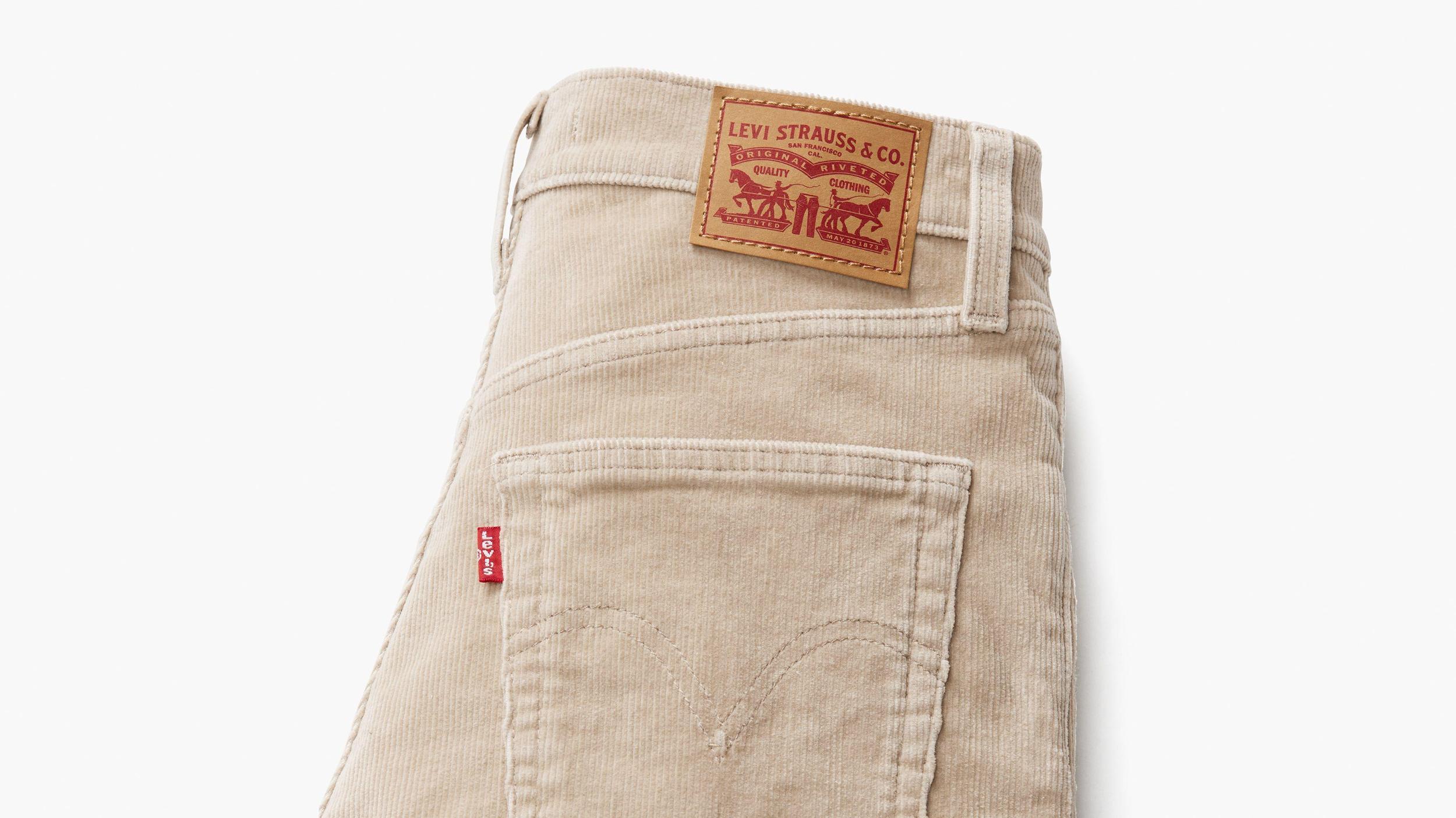 Ribcage Straight Ankle Corduroy Women's Pants Product Image