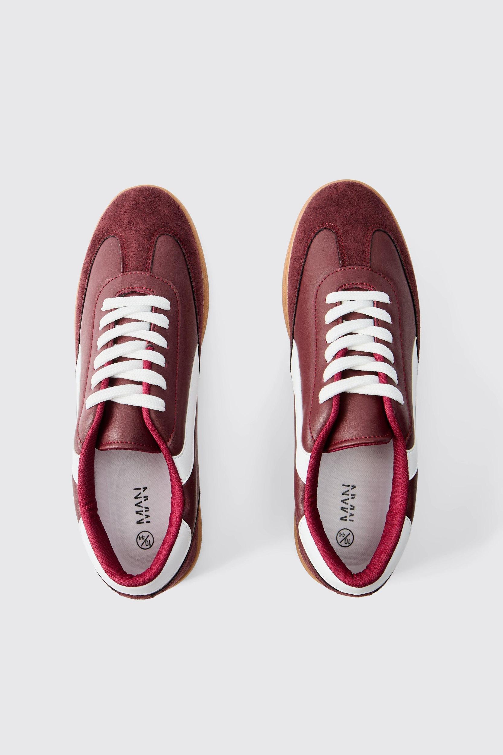 Contrast Panel Trainer | boohooMAN USA Product Image