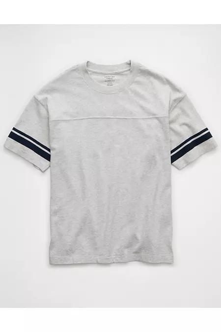 AE Boxy Sueded Football T-Shirt Men's Product Image