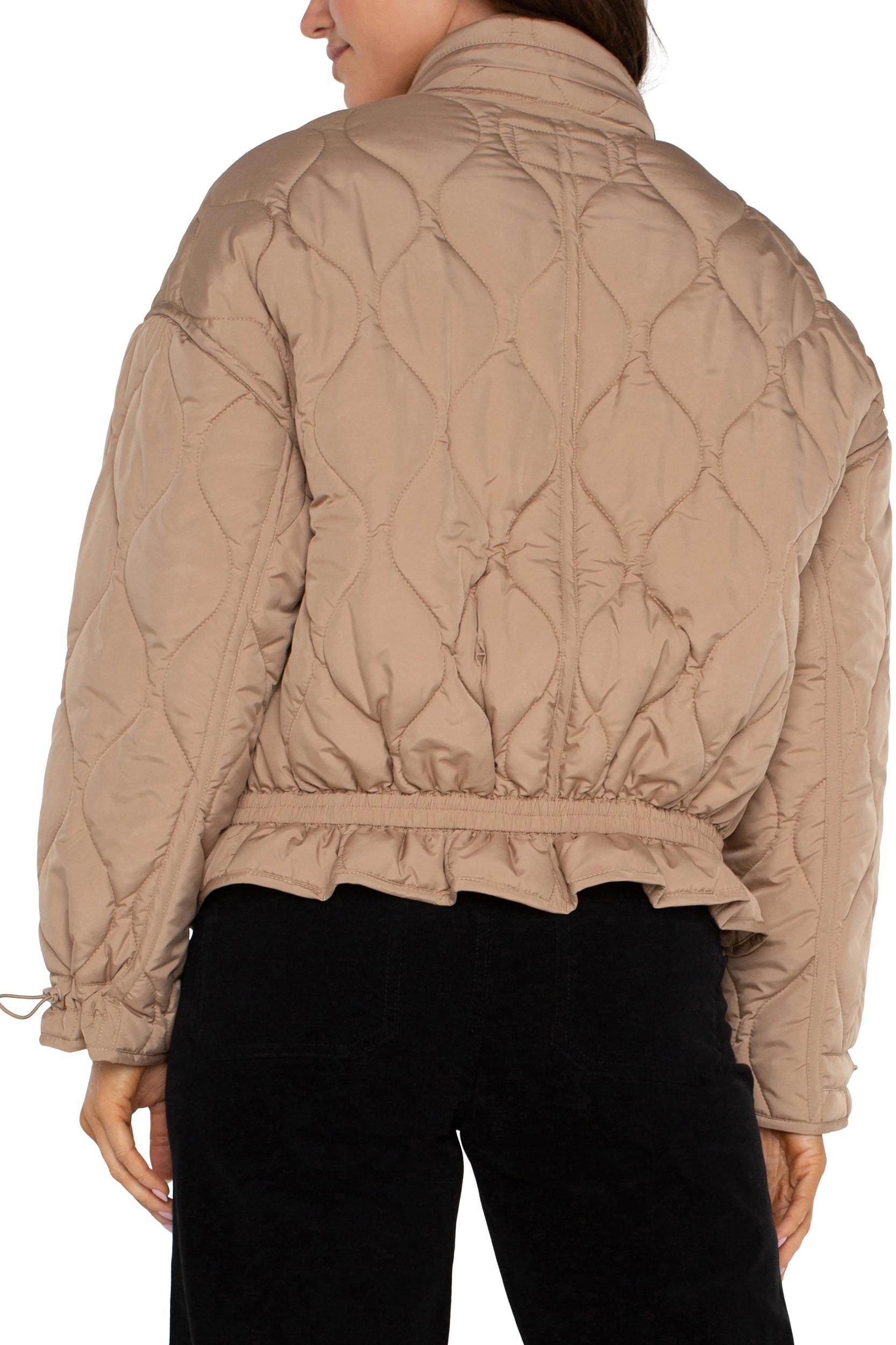 Quilted Jacket w Zip Out Hood Product Image