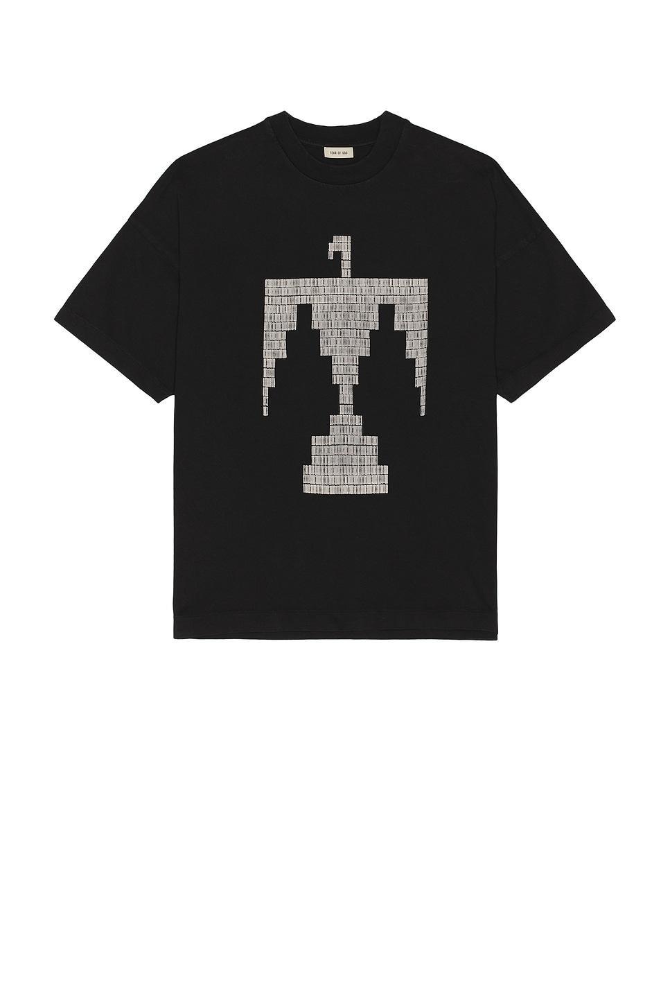 Short Sleeve Thunderbird Grey Print Tee Product Image