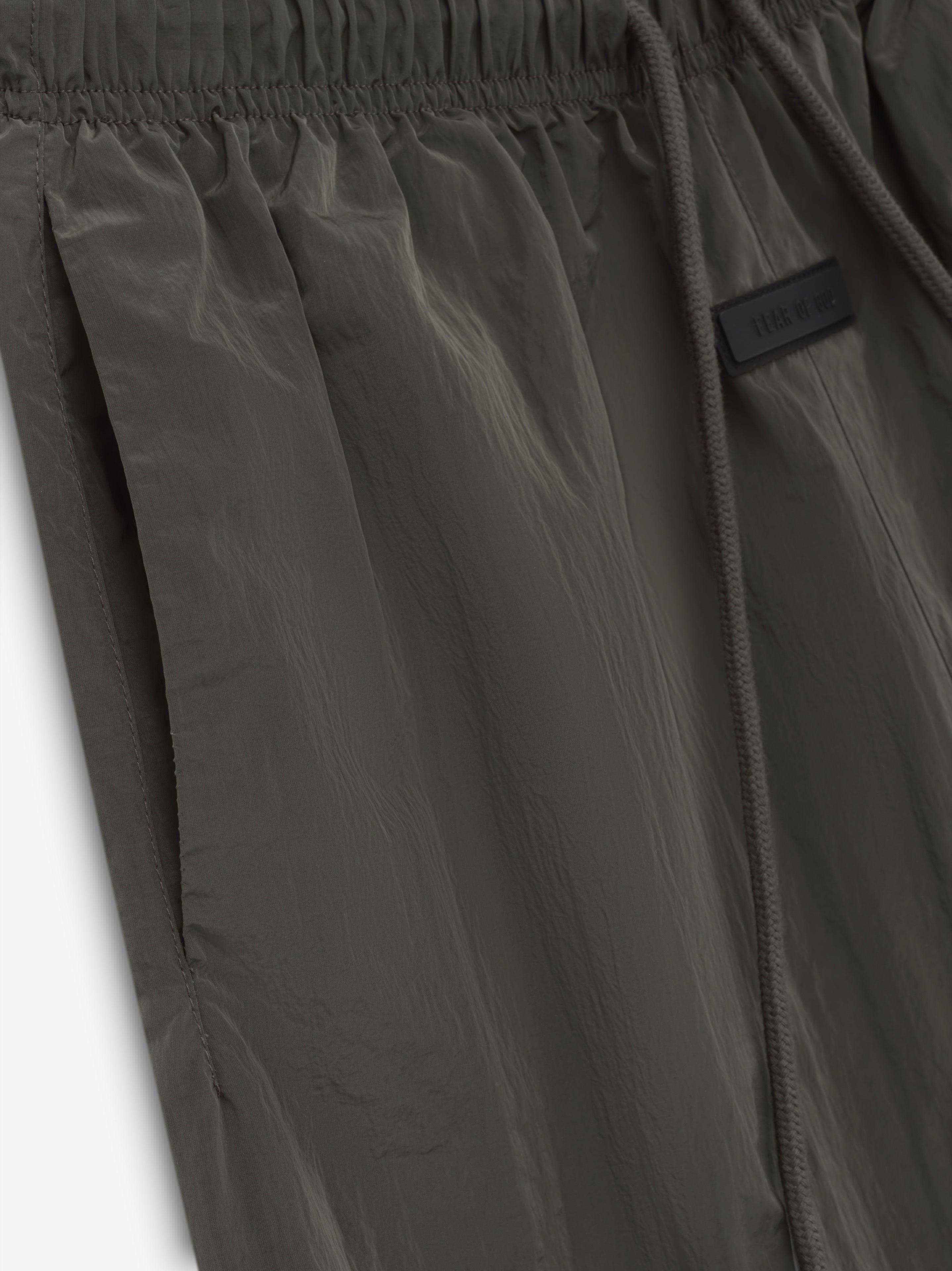 Womens Textured Nylon Hooded Bomber Female Product Image