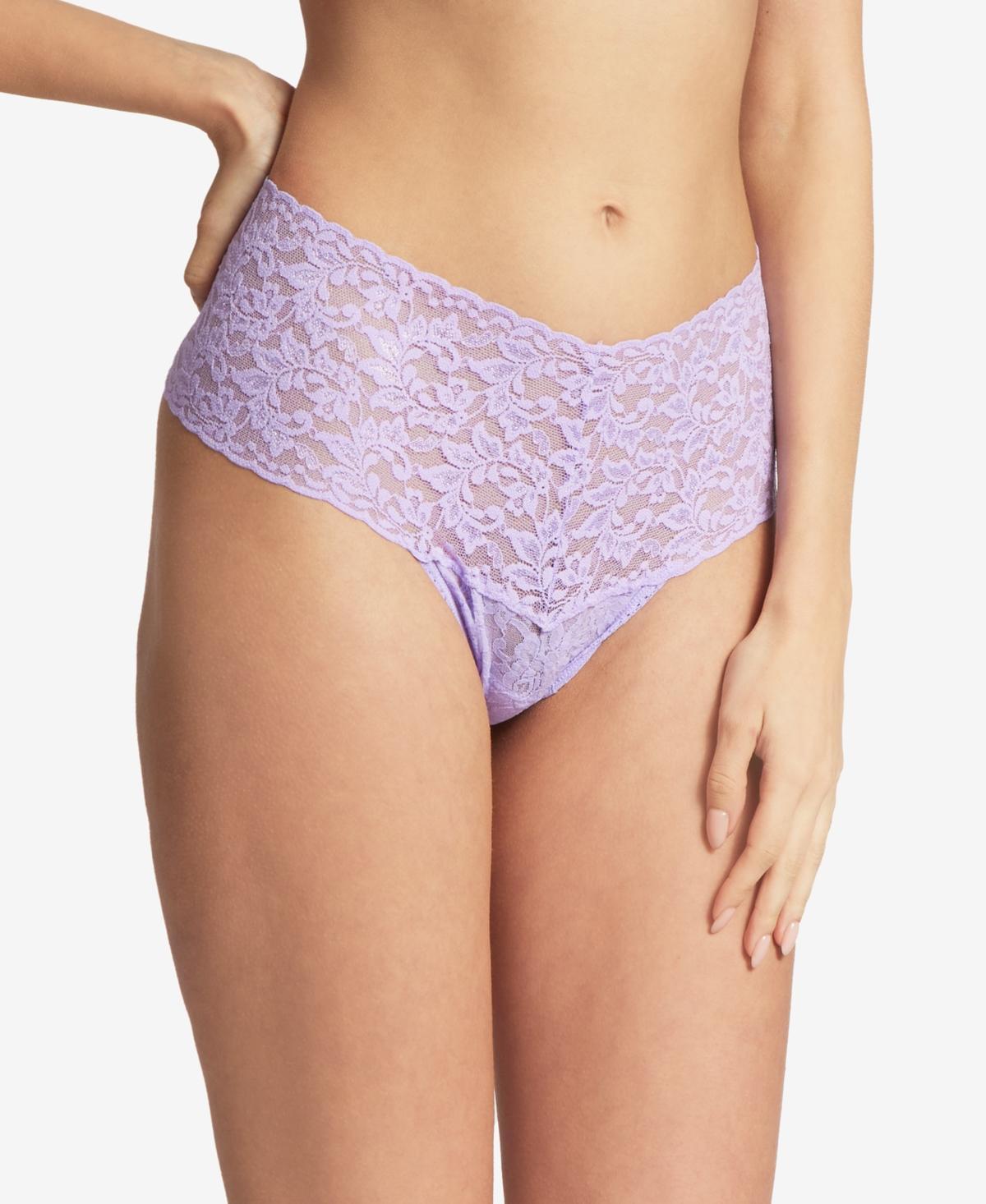 Retro Signature Lace Thong Product Image