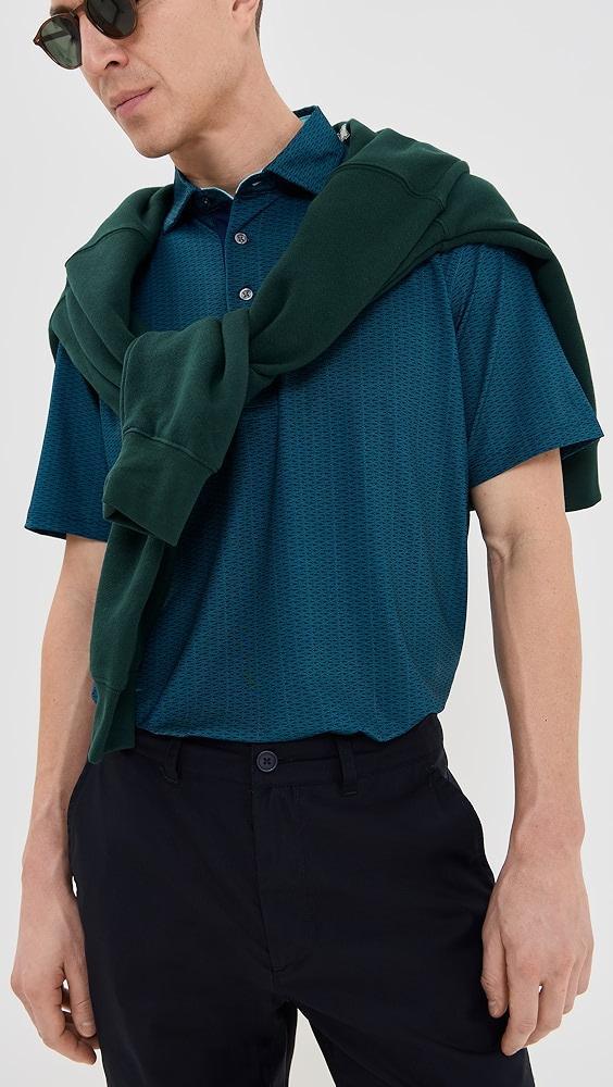 Greyson Phantom Printed Polo | Shopbop Product Image