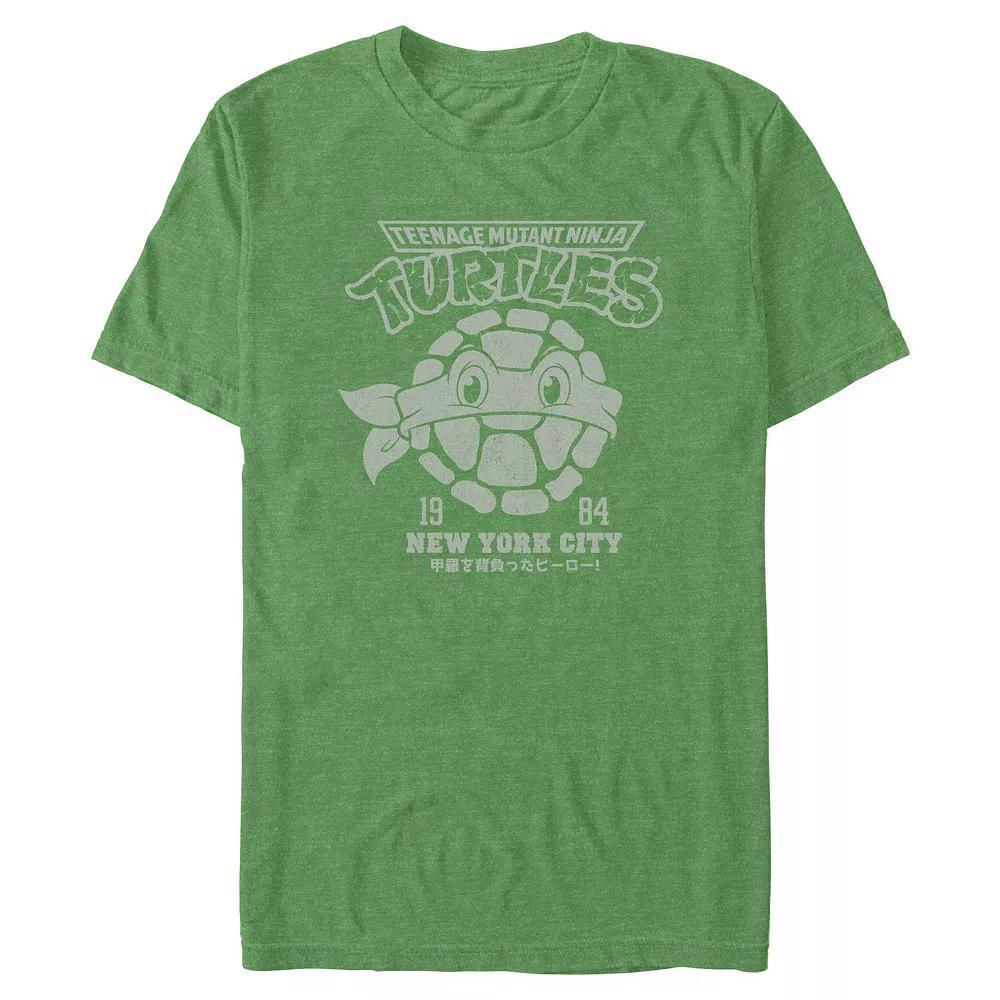 Big & Tall Teenage Mutant Ninja Turtles Graphic Tee, Men's, Size: 3XL Tall, Kelly Grey Product Image