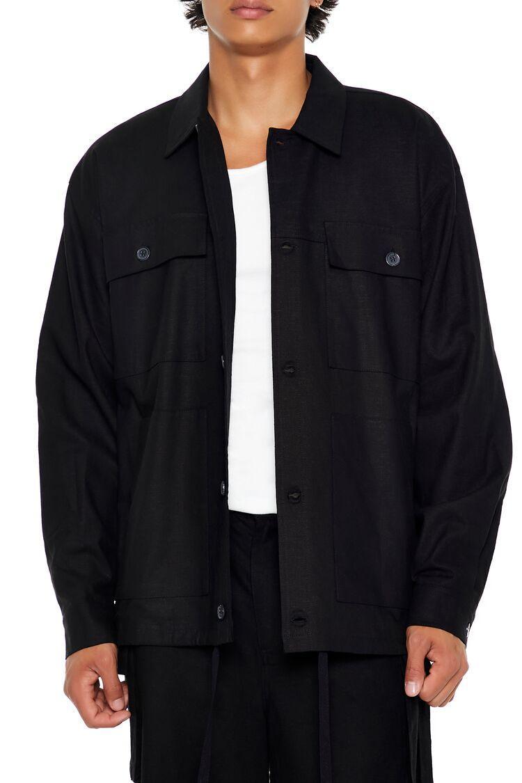 Button-Up Pocket Jacket | Forever 21 Product Image