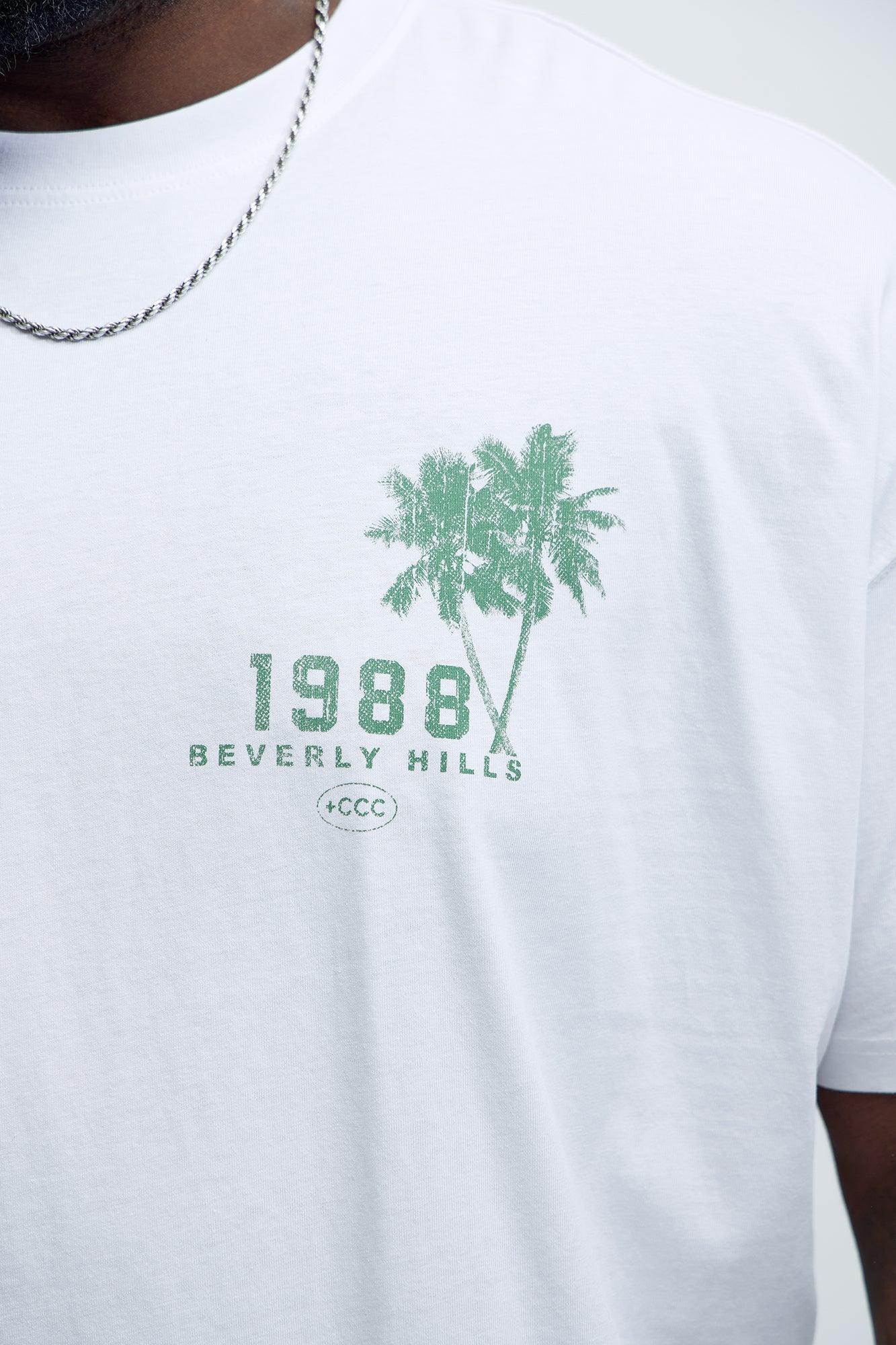 Rodeo Drive 1988 Oversized Short Sleeve Tee - White Product Image