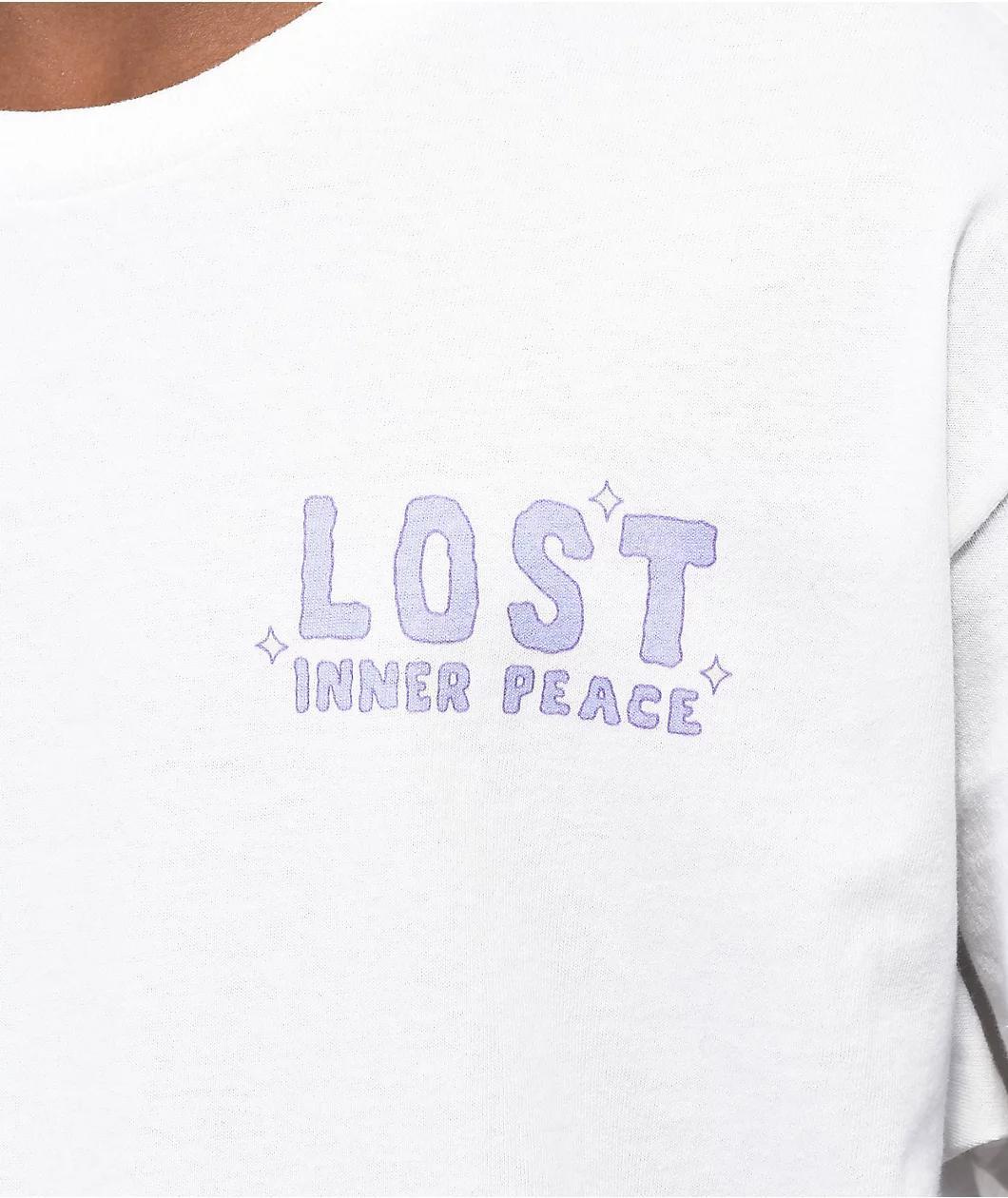 A.LAB Lost Inner Peace White T-Shirt Product Image