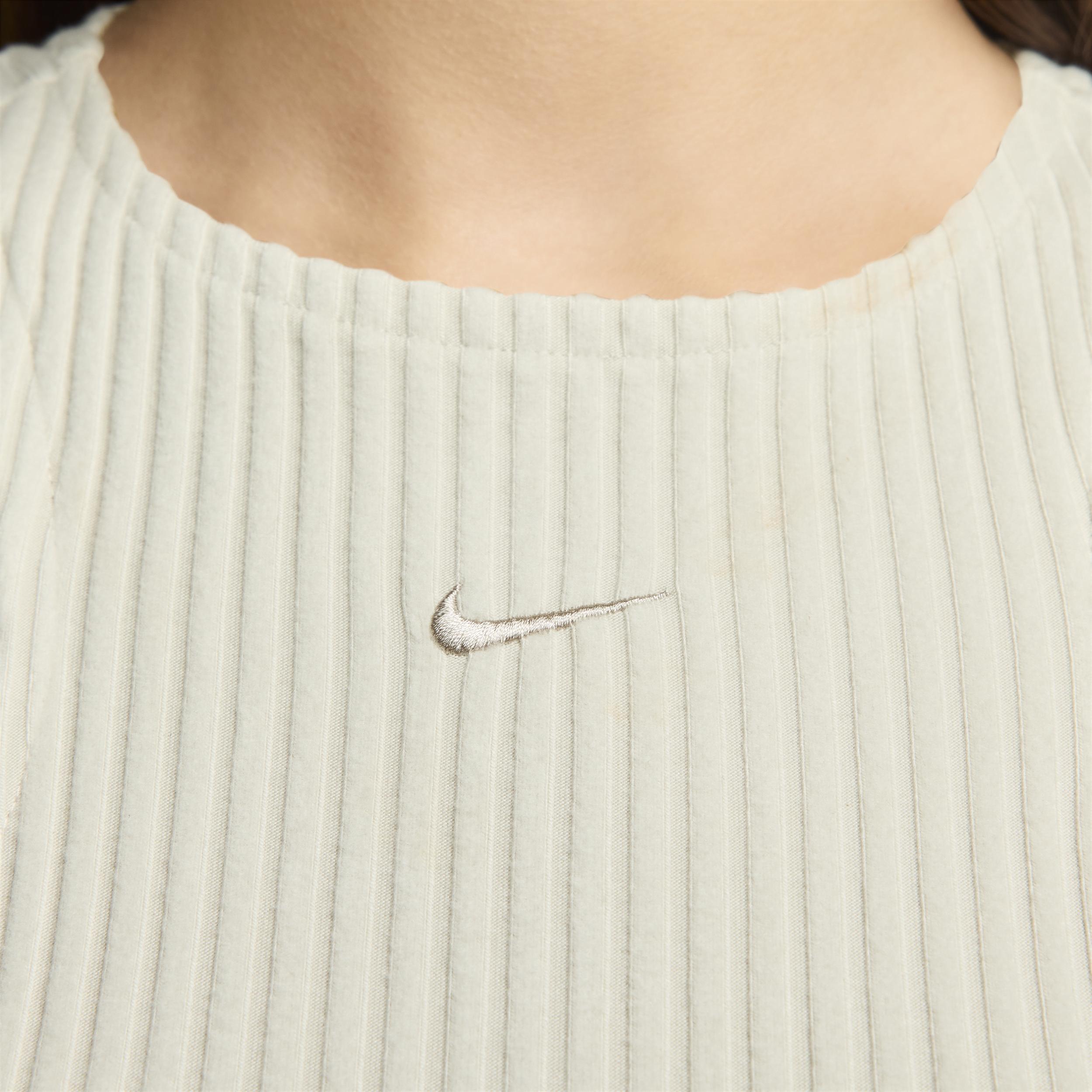 Women's Nike Sportswear Chill Rib Slim Sleeveless Midi Dress Product Image