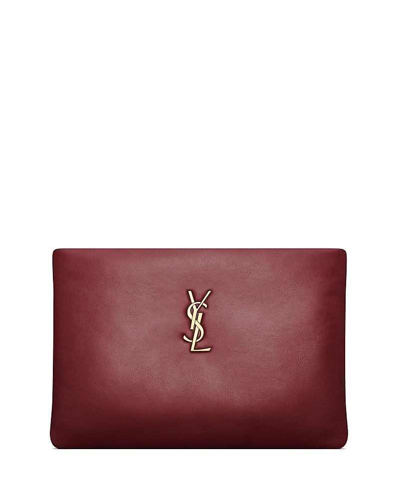 Saint Laurent Calypso Small Pouch in Lambskin Product Image