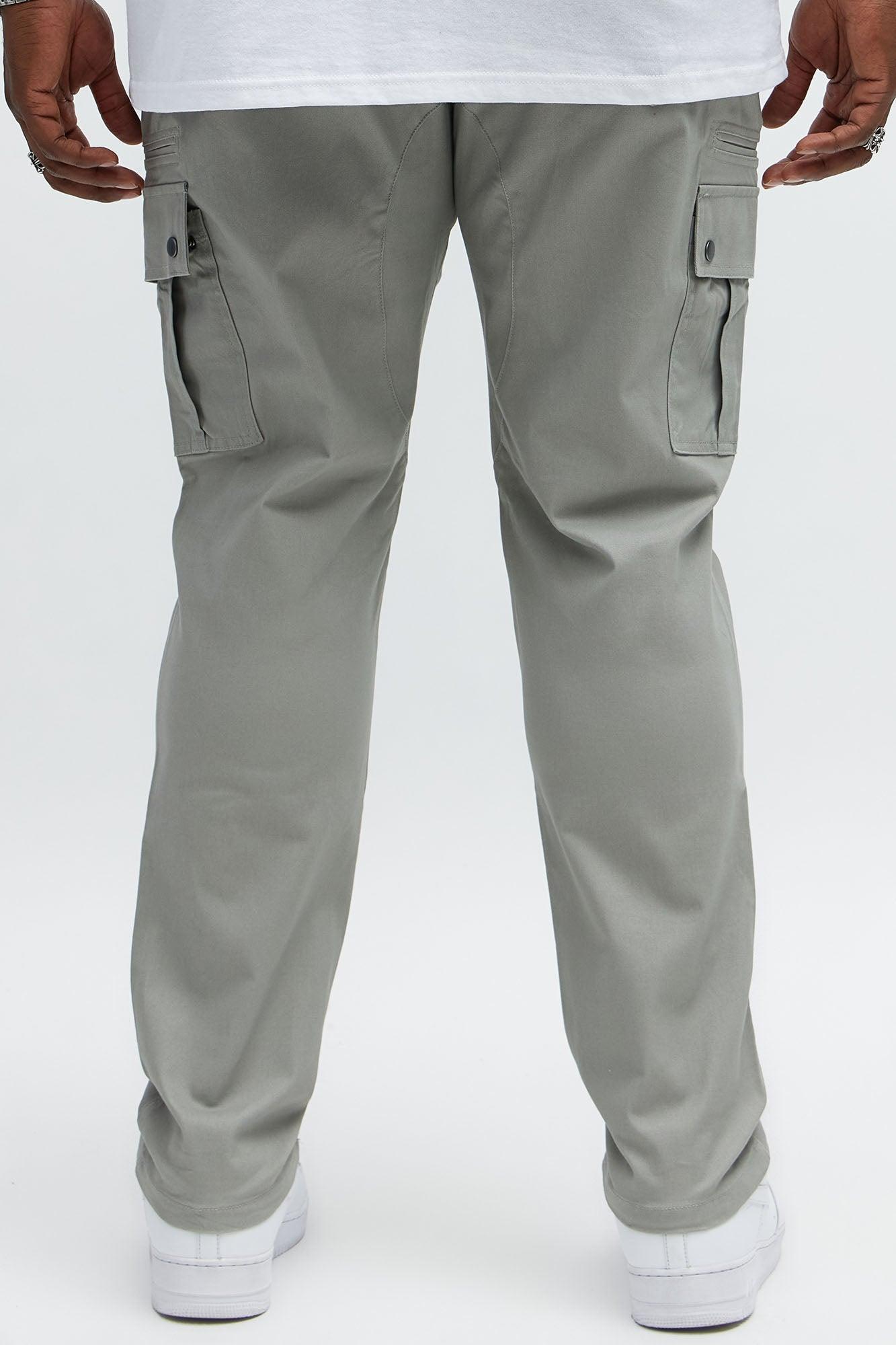 Skinny Striker Cargo Pants - Grey Product Image