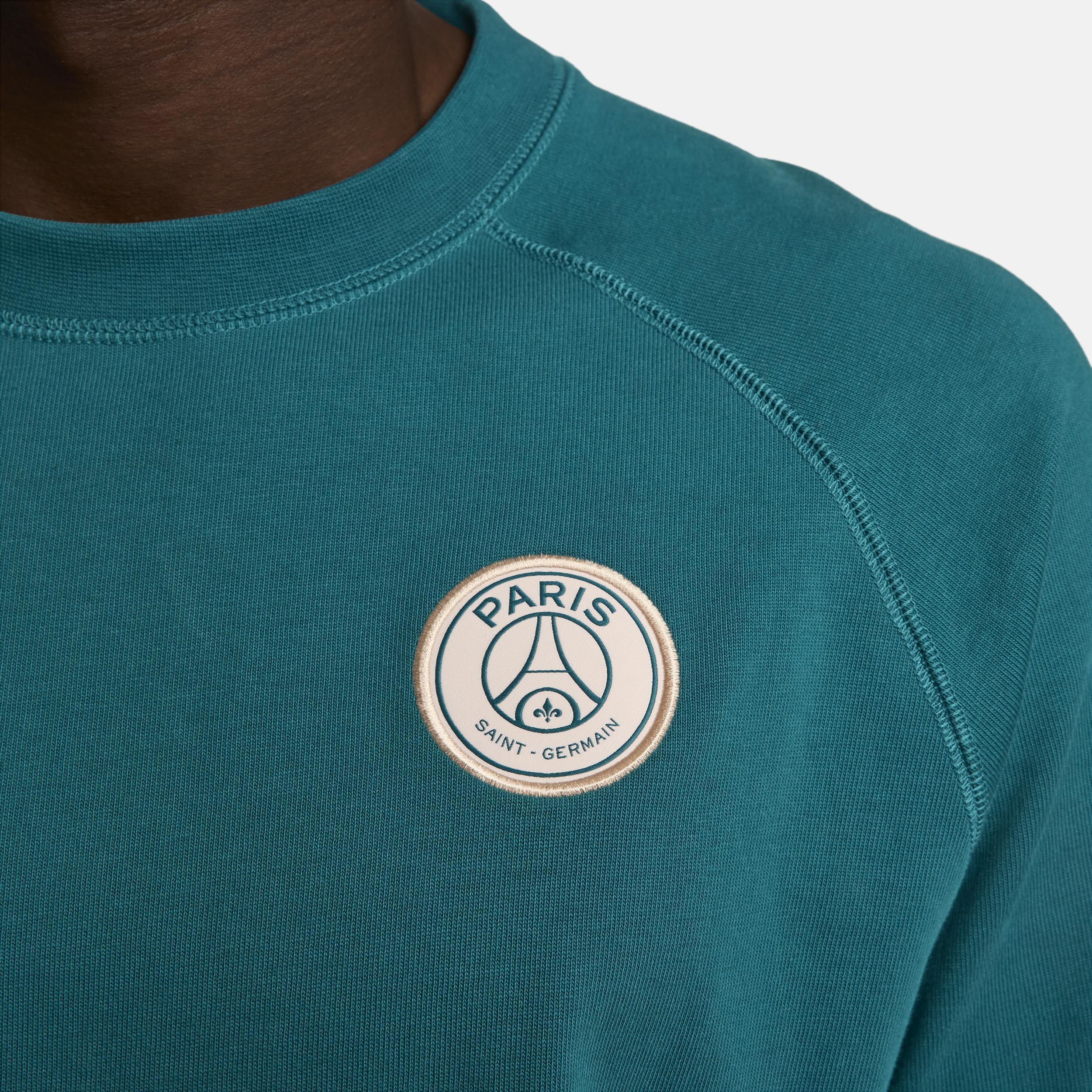 Men's Nike Teal Paris Saint-Germain 2024/25 Loose Fit Travel Top, Size: 3XL, Psg Blue Product Image
