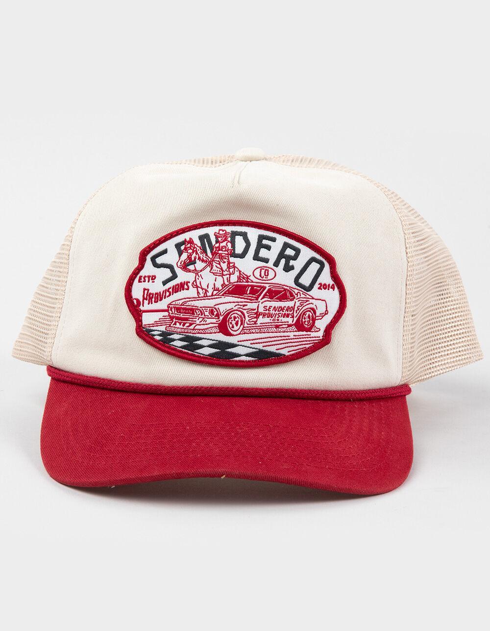 SENDERO PROVISIONS CO. Giddy Up Trucker Hat - Cream Combo Product Image