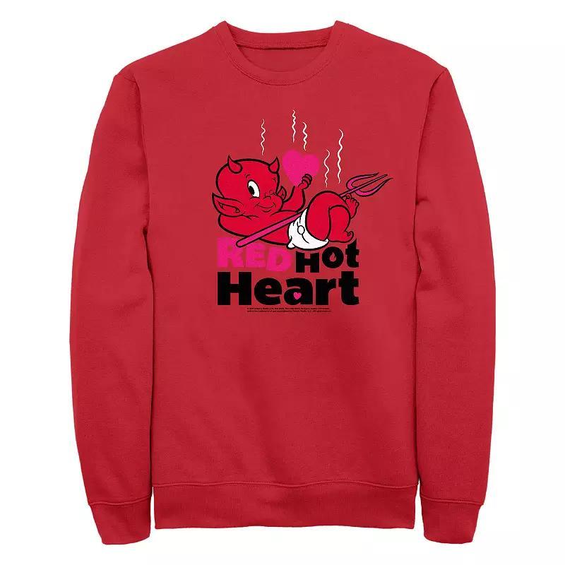 Men's Hot Stuff Red Hot Heart Graphic Fleece, Size: XL Product Image