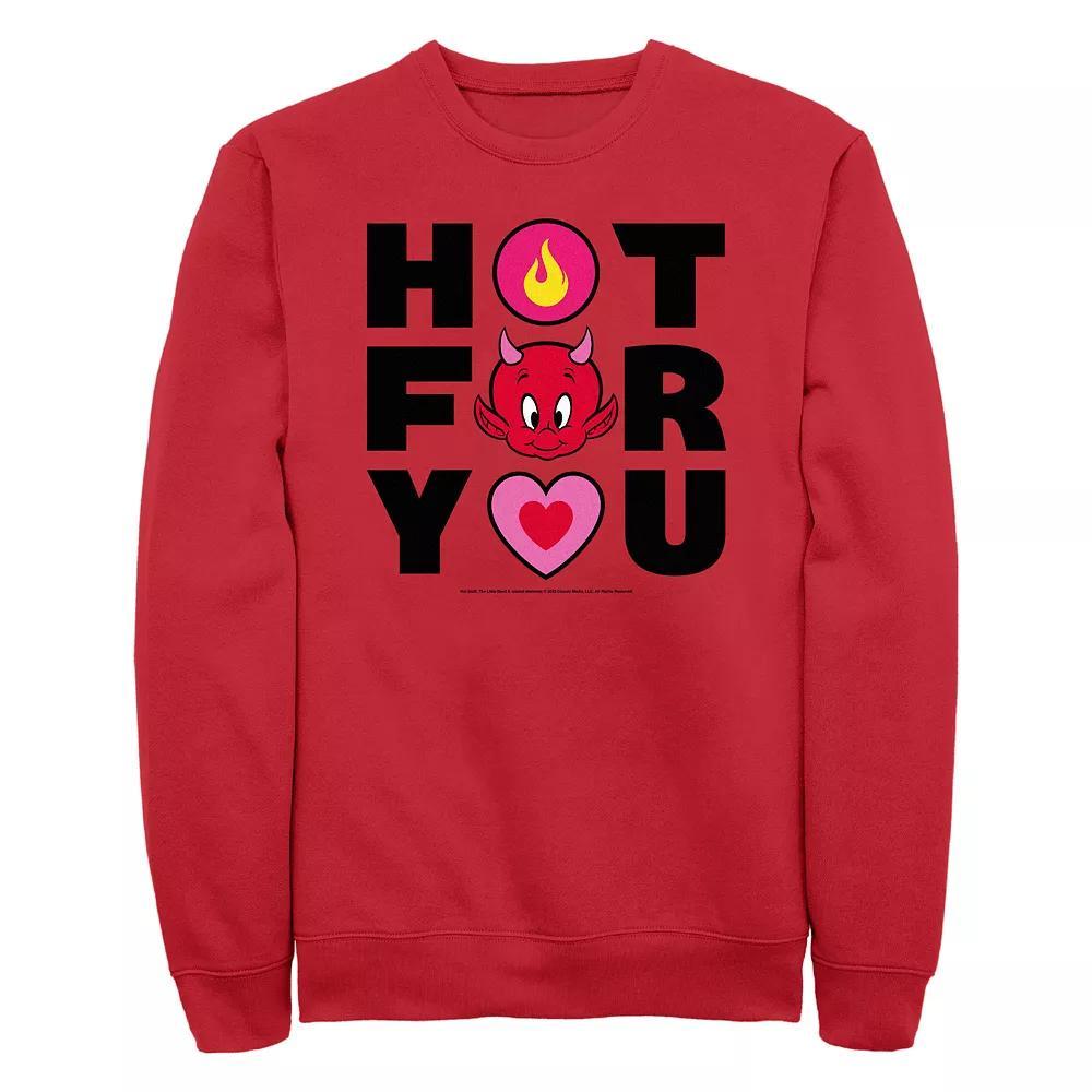 Men's Hot Stuff Hot For You Graphic Fleece, Size: XXL, Red Product Image