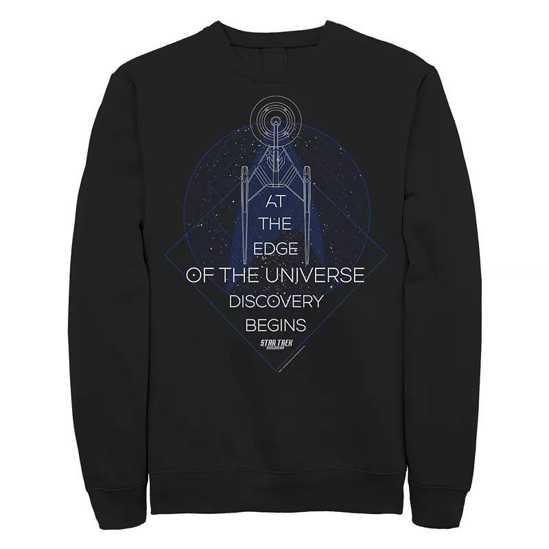 Big & Tall Trophy Husband Graphic Fleece Sweatshirt, Men's, Size: Large Tall, Black Product Image
