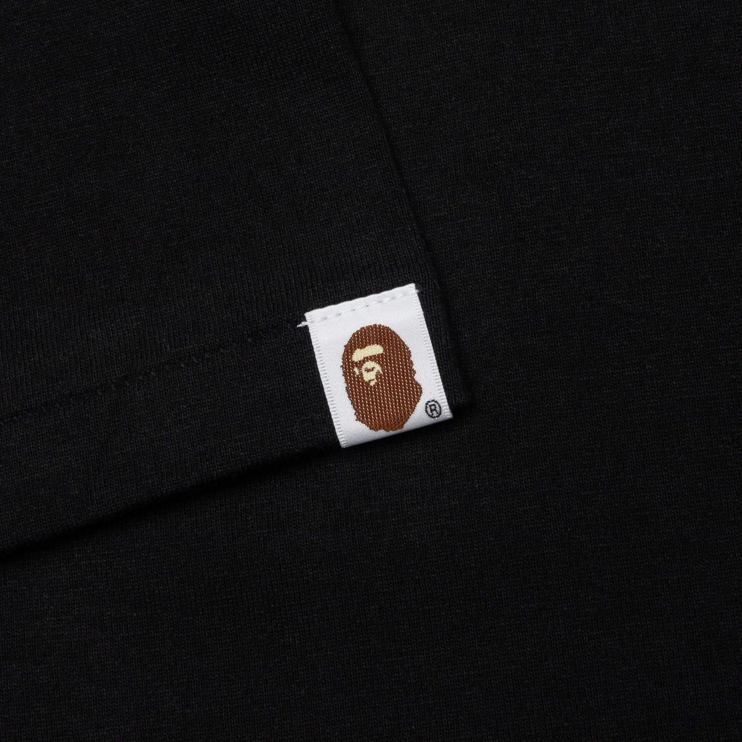 Color Camo Milo on Big Ape Tee - Black/Purple Male Product Image