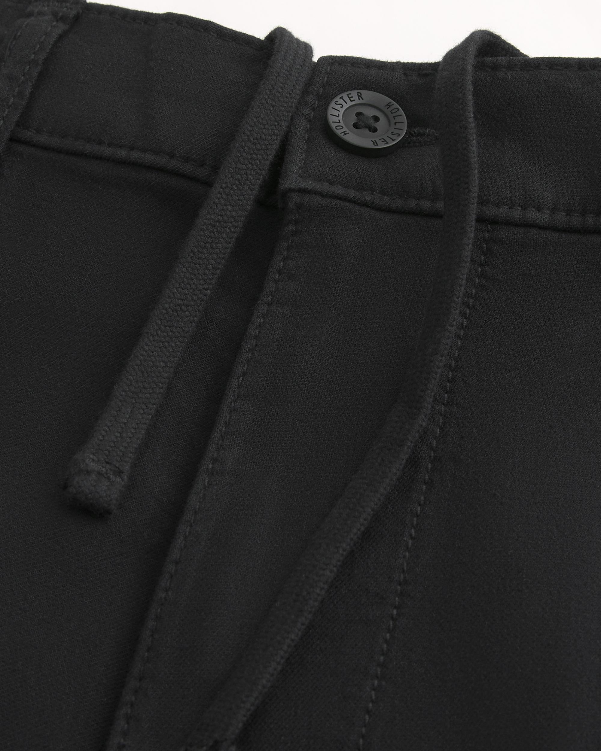 Linen-Blend Loose Pants Product Image