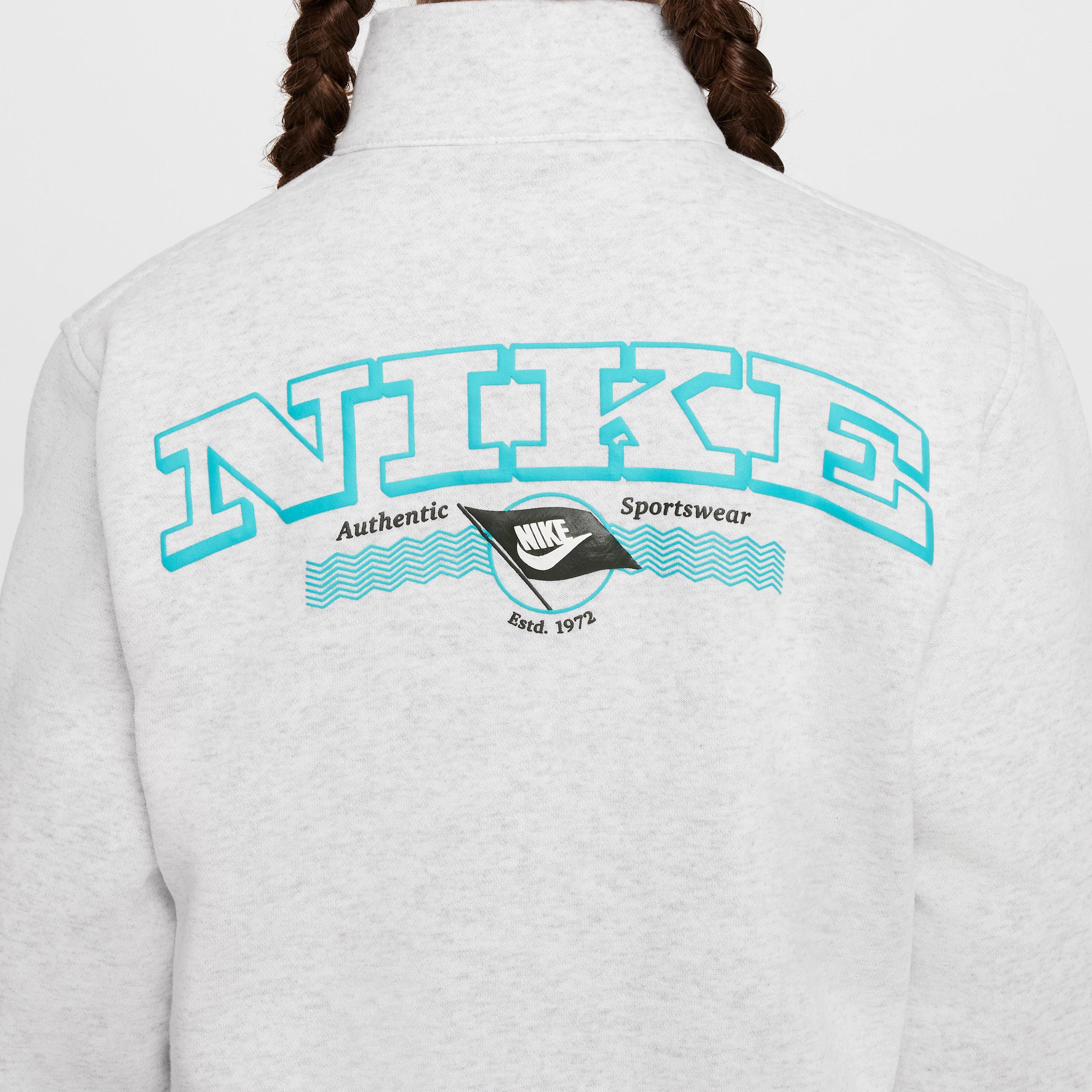 Unisex Nike Sportswear Club Fleece Girl's Long-Sleeve 1/2-Zip Top Product Image