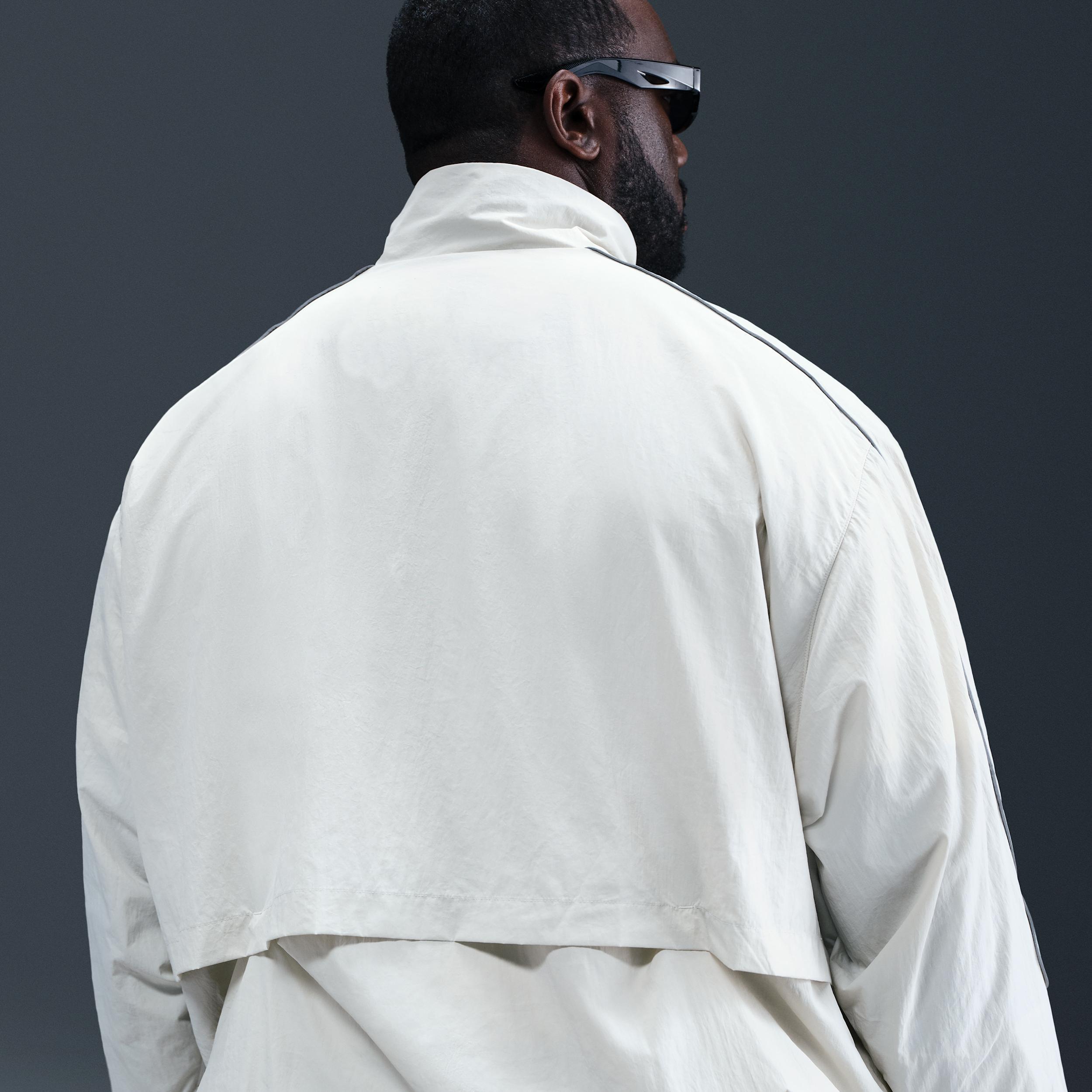 Men's Nike Sportswear Solo Swoosh Woven Track Jacket Product Image