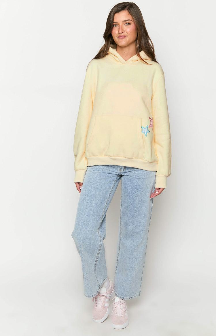 Beginning Cream Star Hoodie Product Image