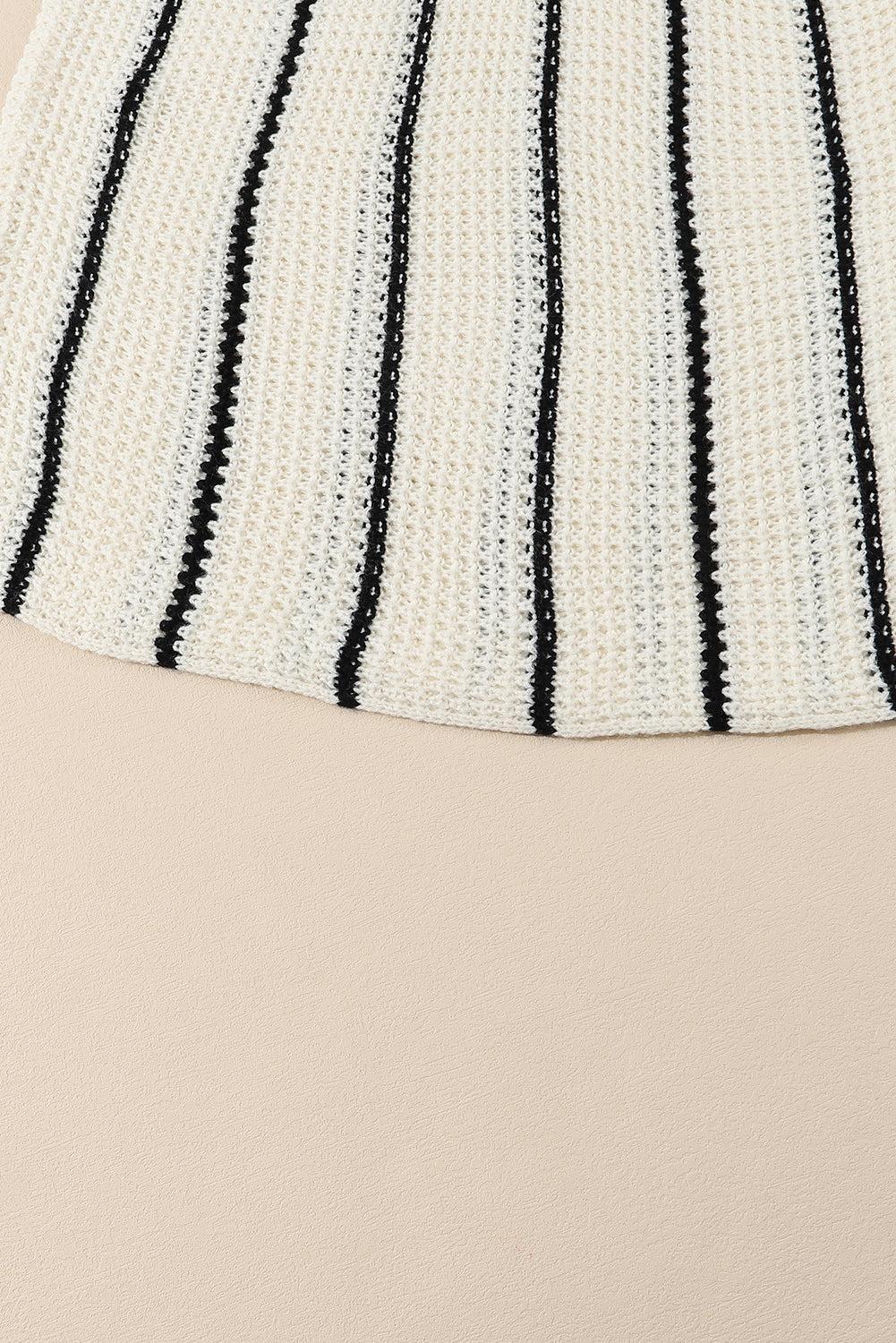 Striped Tunic Sweater Product Image