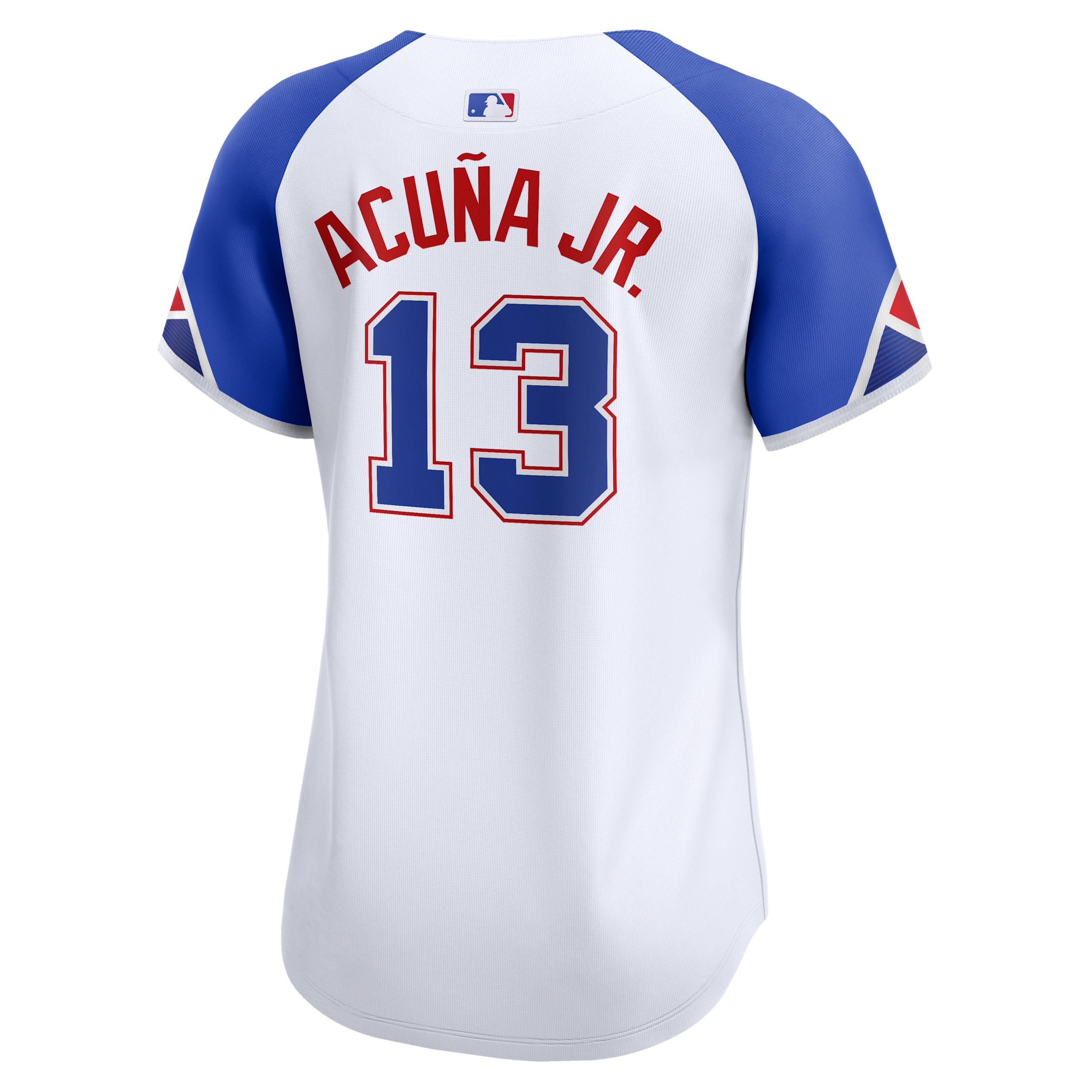 Womens Nike Ronald Acua Jr. Atlanta Braves City Connect Limited Player Jersey Product Image