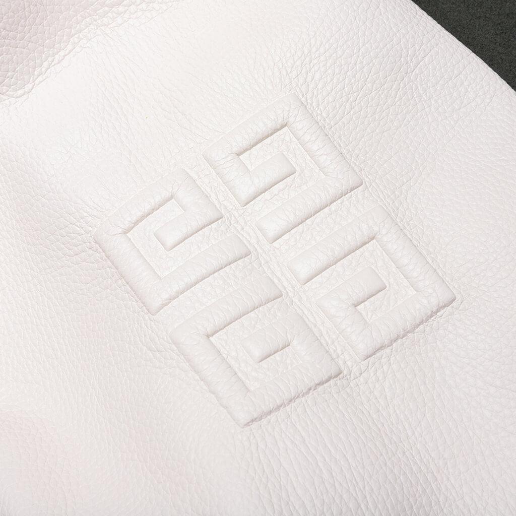 Varsity Wool & Grained Leather - Greyish Green Male Product Image