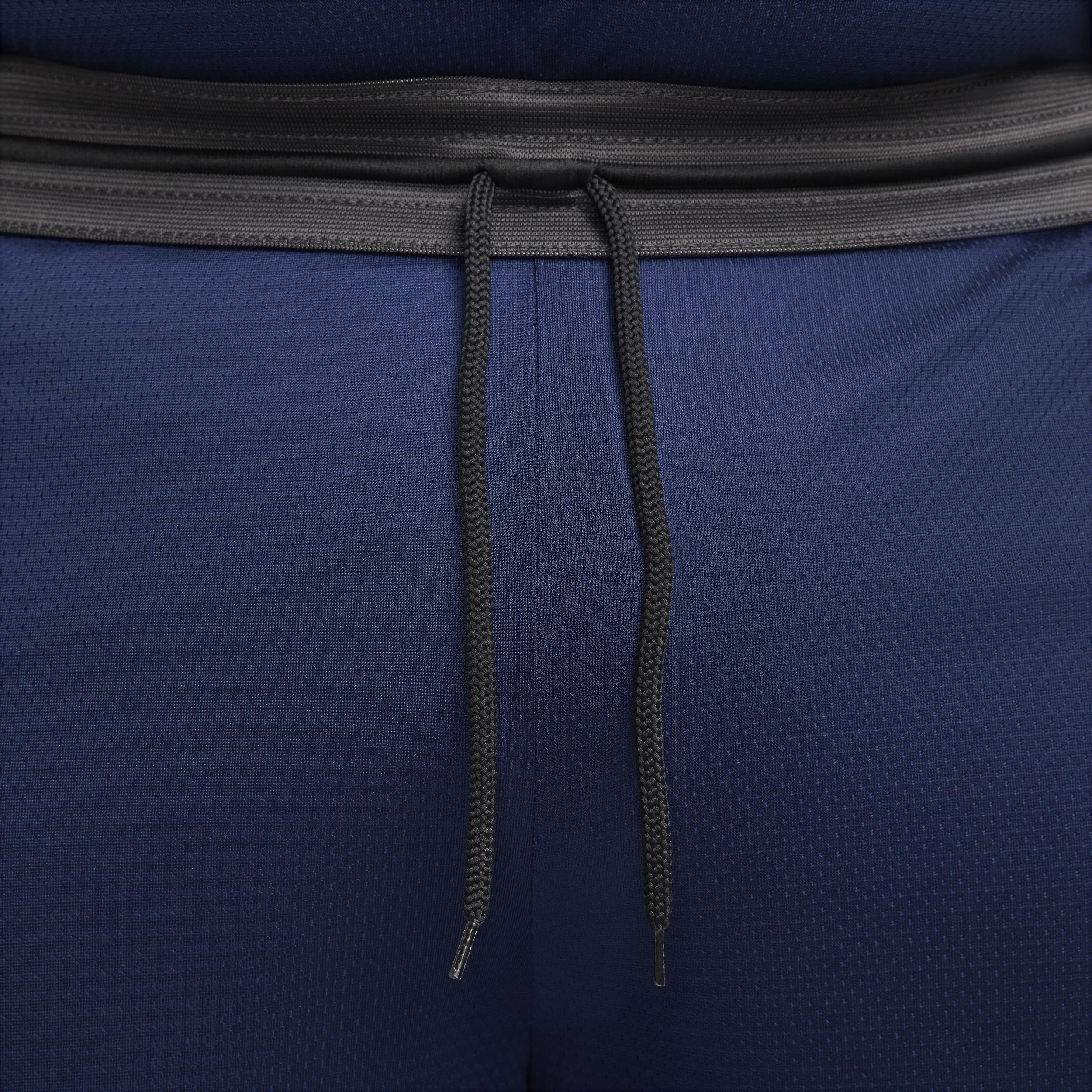 Nike Men's DNA Dri-FIT 8" Basketball Shorts in Blue/Midnight Navy Size Small 100% Polyester/Knit/Fiber Product Image