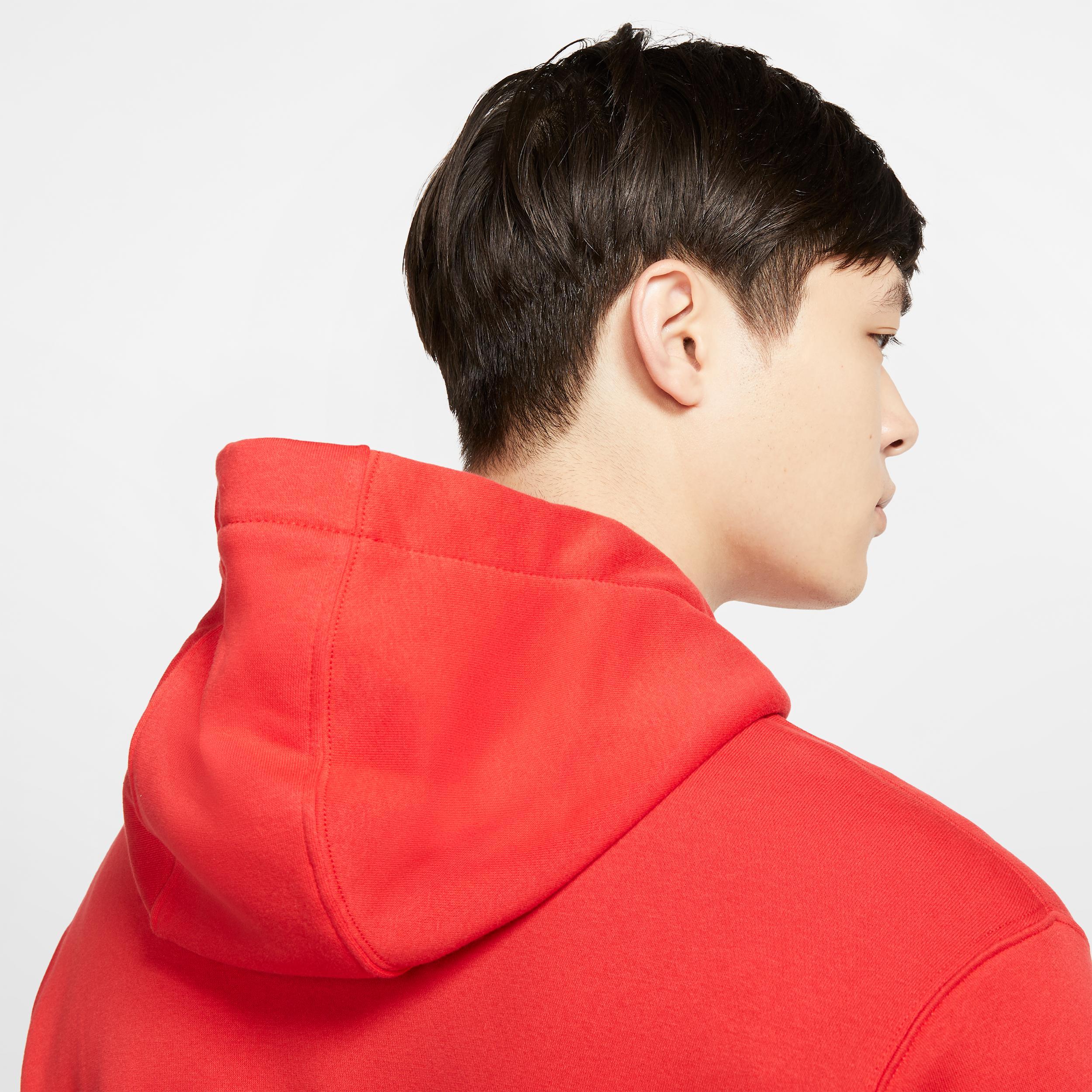 Nike Club Fleece hoodie heather Product Image