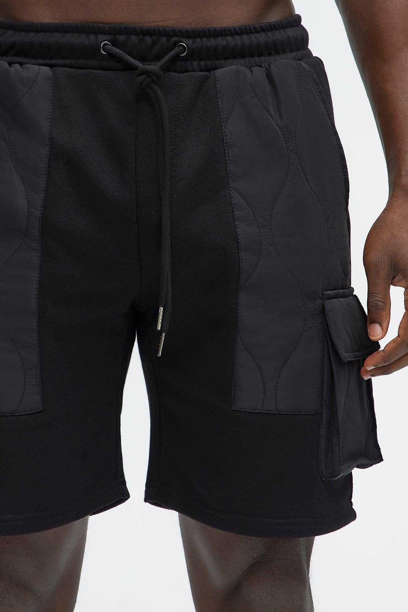 Trail Cargo Sweatshort - Black Product Image