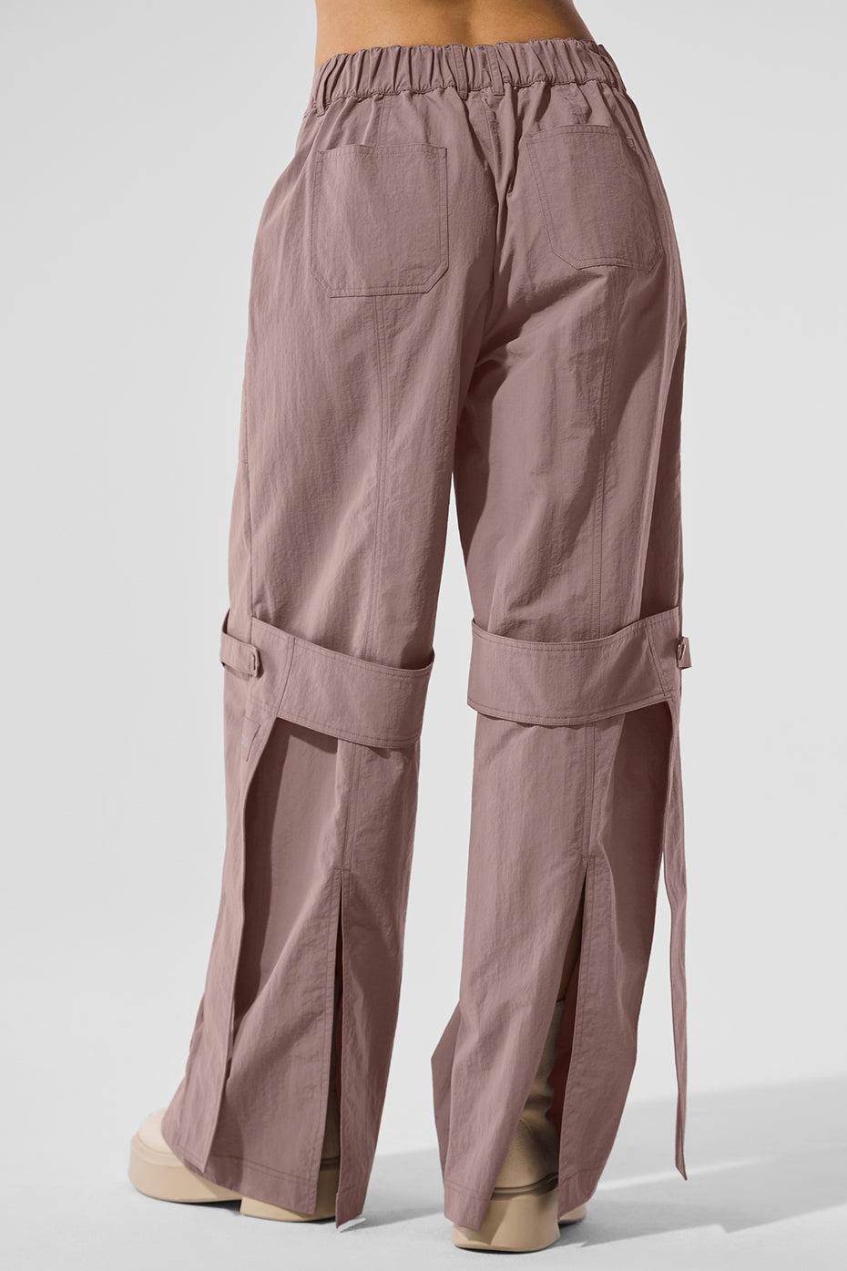 High-Waist Voyager Trouser - Mushroom Product Image