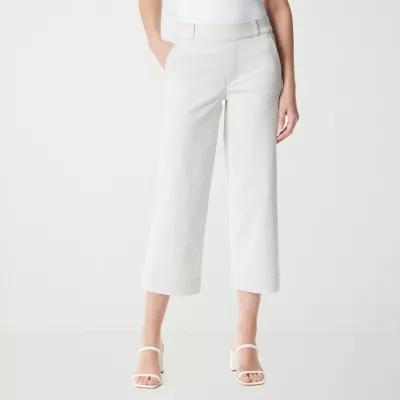 Gloria Vanderbilt Womens High Rise Modern Fit Cropped Pant Product Image