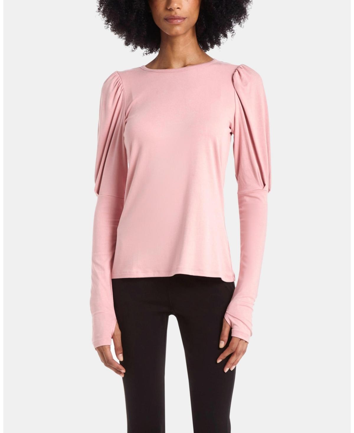 Womens Athena Puff-Sleeve T-Shirt Product Image