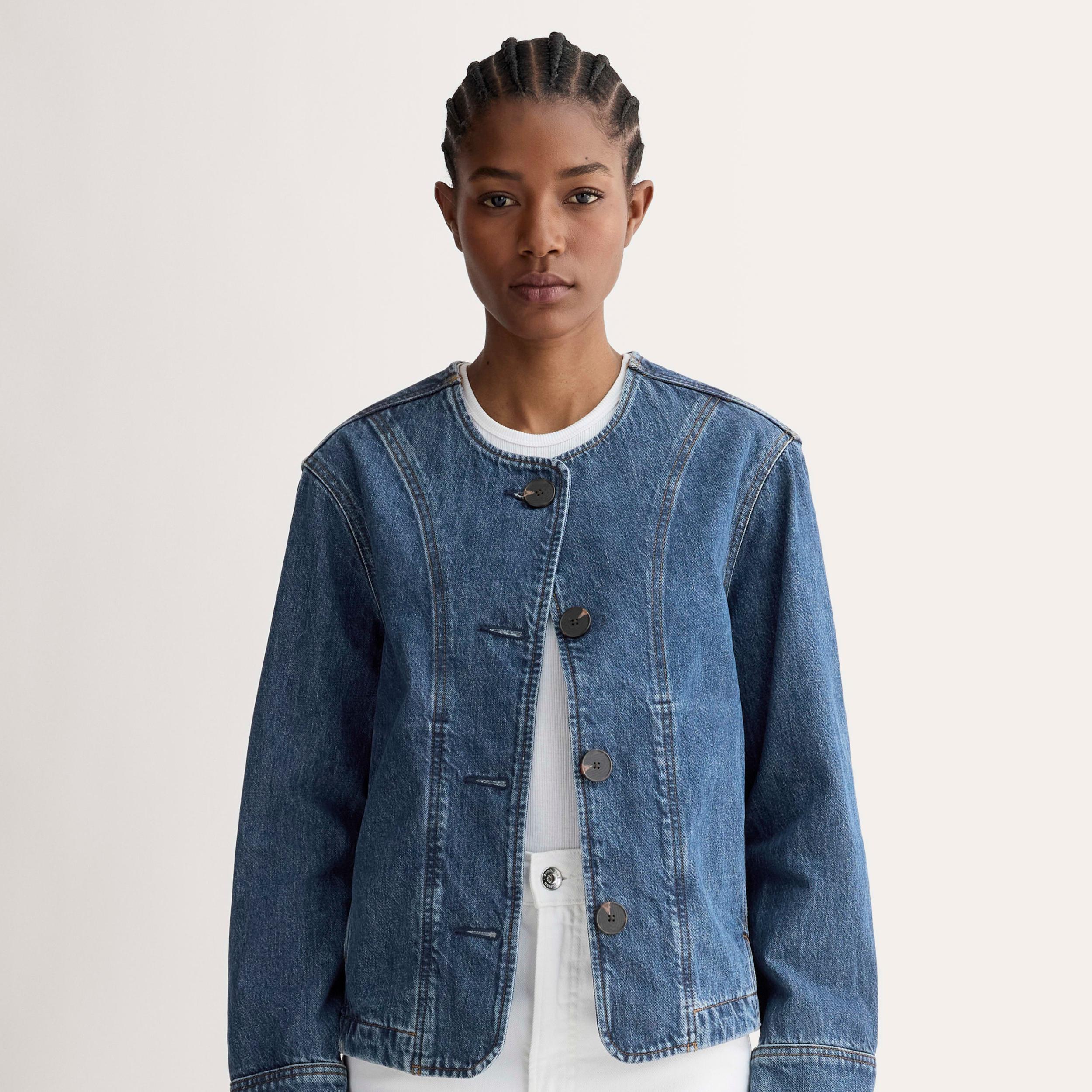Womens Denim Barrel Jacket by Everlane Product Image