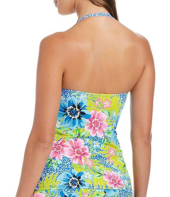 Bleu Rod Beattie Let's Get Away Draped Skirted Hipster Swim Bottom Product Image