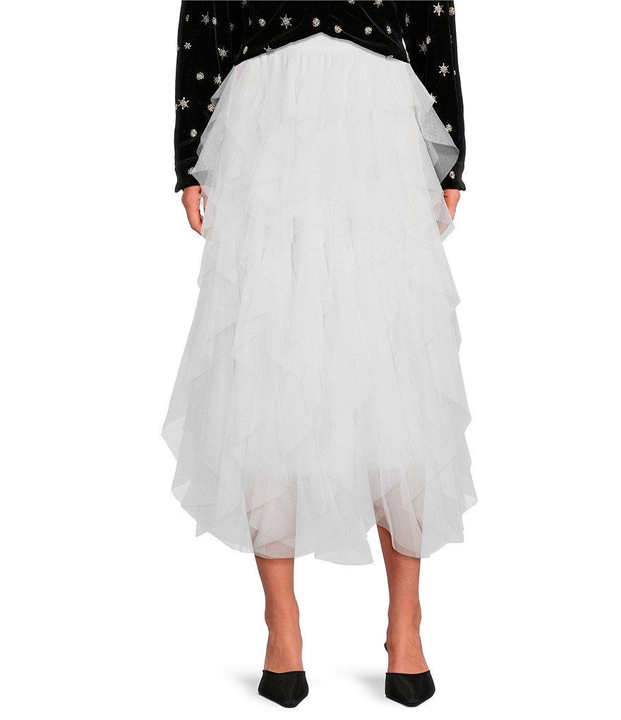 Chelsea & Violet Asta Tiered Tulle Maxi Tutu Skirt Product Image