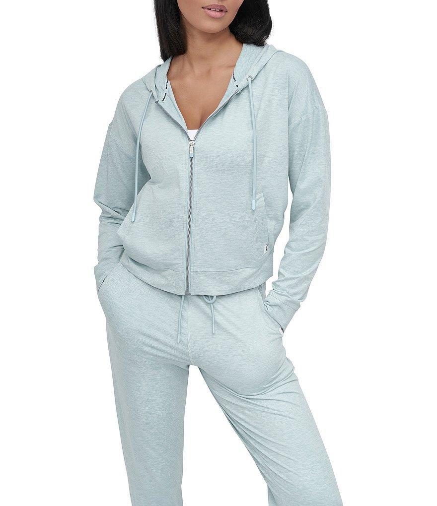 DKNY Sport by Donna Karan Spacedye Full Zip Long Sleeve Hoodie Product Image