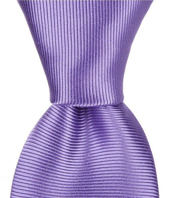 Cremieux Tulle Solid Narrow 3#double; Silk Tie Product Image
