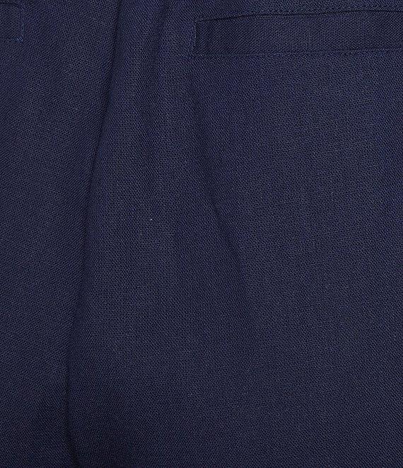 Jones New York Linen Blend Drawstring Straight Pants Product Image