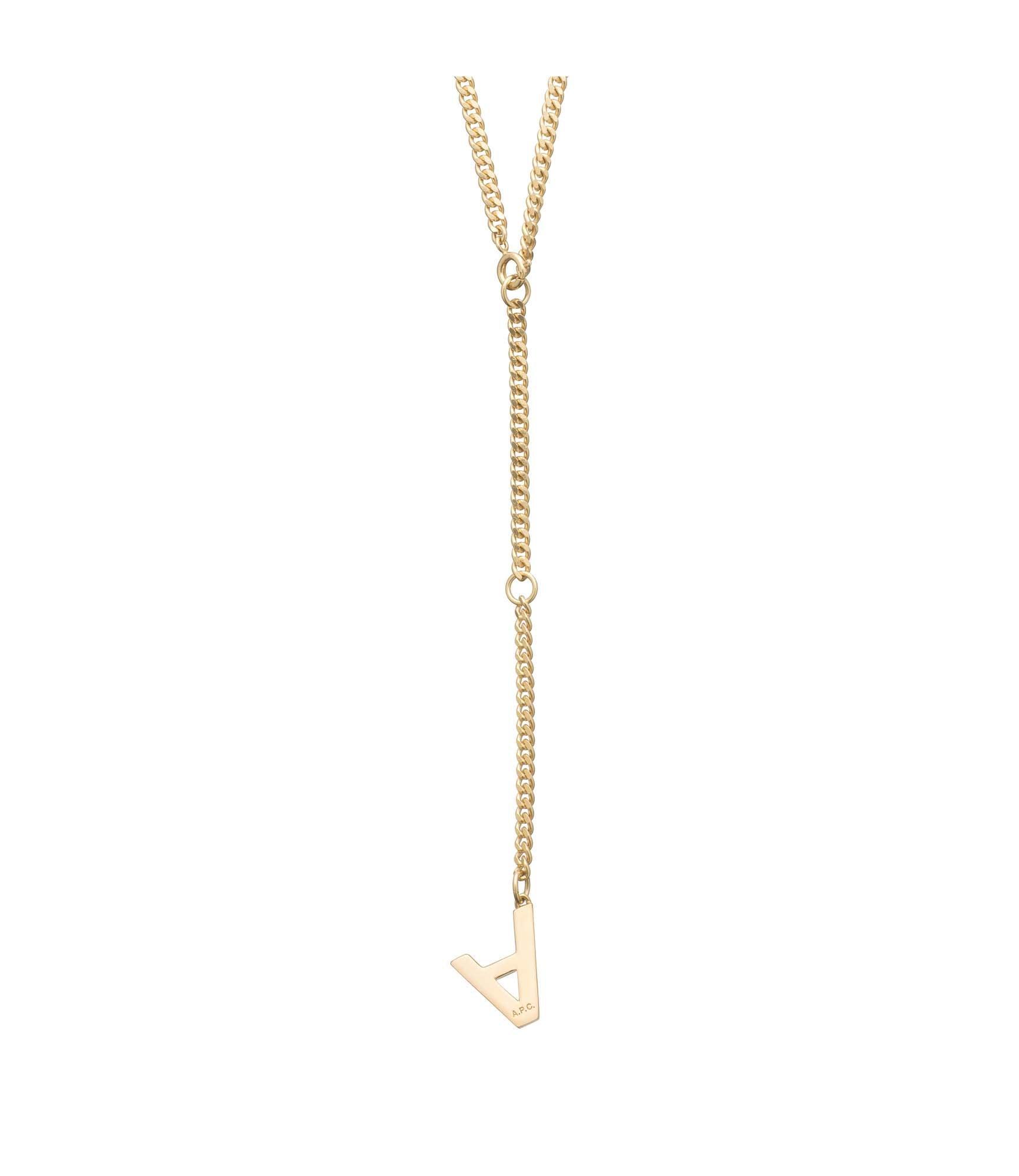 Logo A necklace Male Product Image