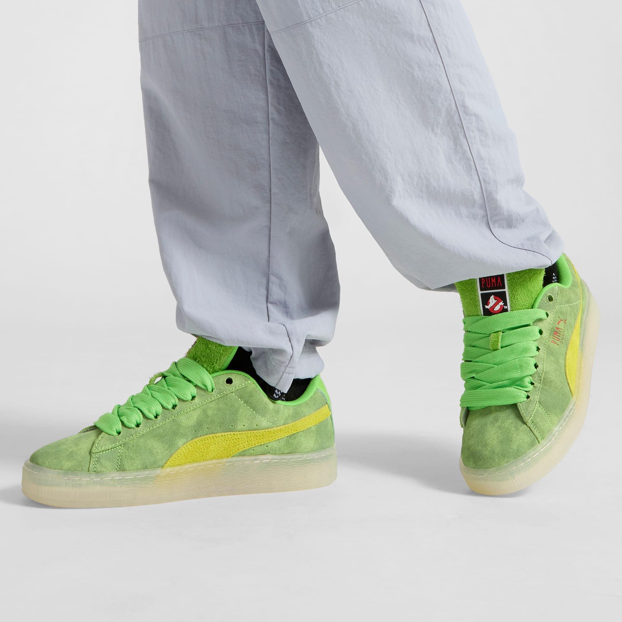 PUMA x GHOSTBUSTERS Suede XL Slimer Men's Sneakers Product Image