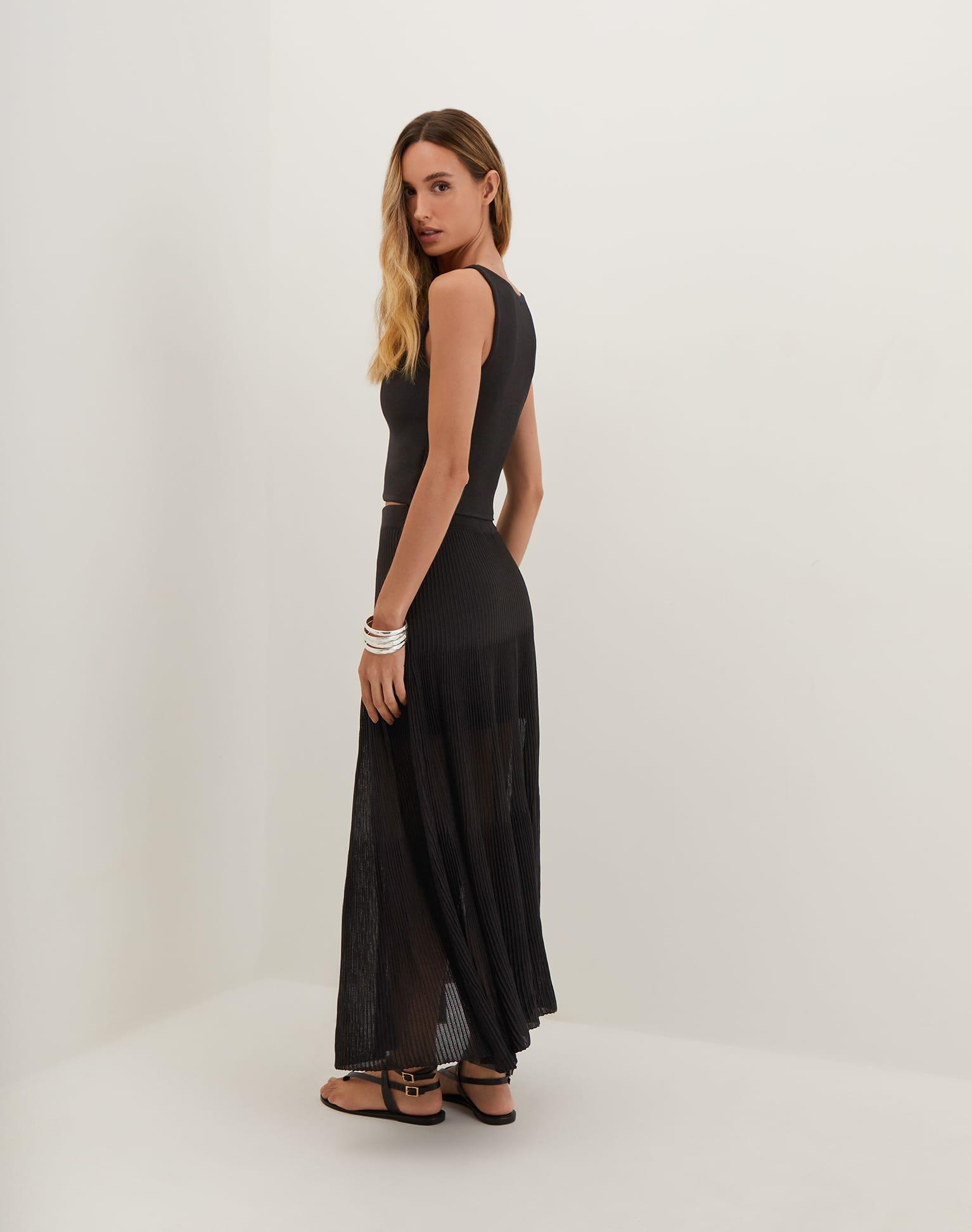 Knit Ligia Top - Black Product Image